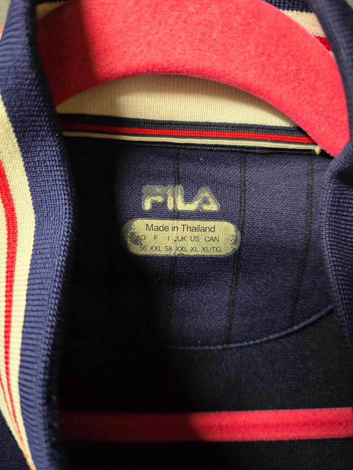 Fila Fila Tennis Track Jacket Settanta Pinstripe Vtg Sz XL Borg Size US XL / EU 56 / 4 - 3 Thumbnail