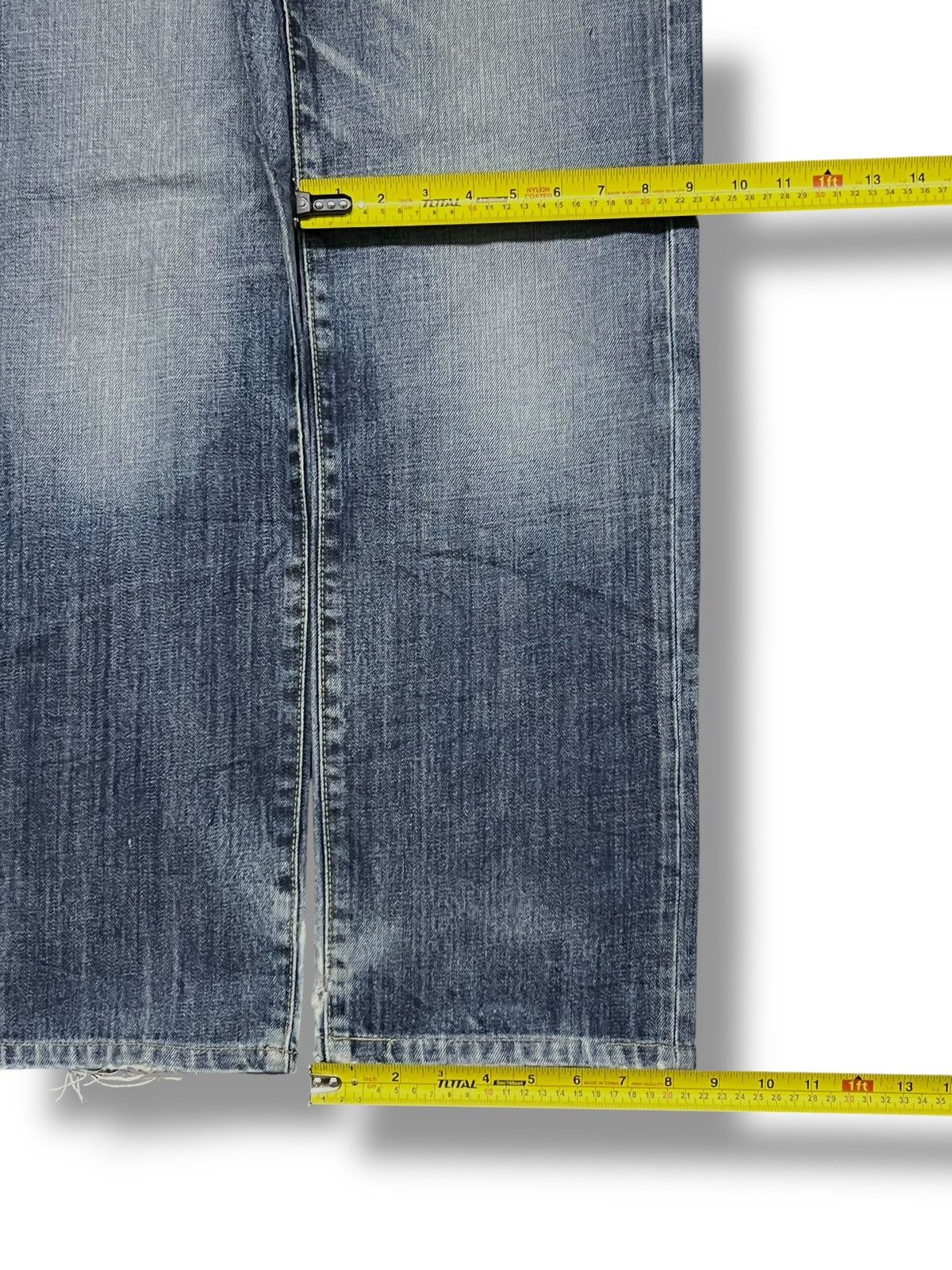 Uniqlo Loose Vintage Uniqlo S-002 Original Basic - Faded Wash Jeans Size US 32 / EU 48 - 18 Thumbnail