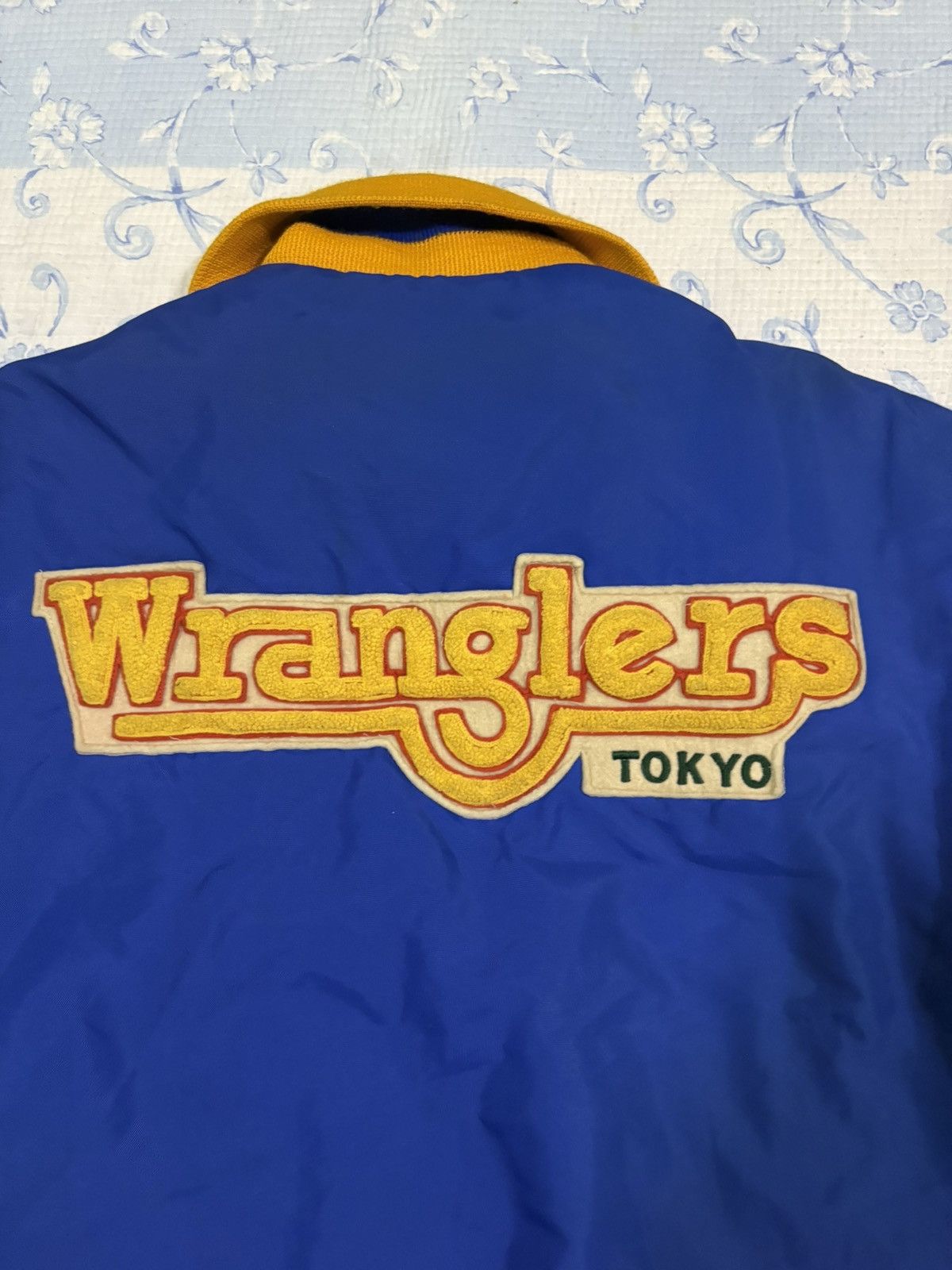 NHL × Wrangler NHL Wranglers Tokyo Nylon Jacket Size US L / EU 52-54 / 3 - 17 Thumbnail