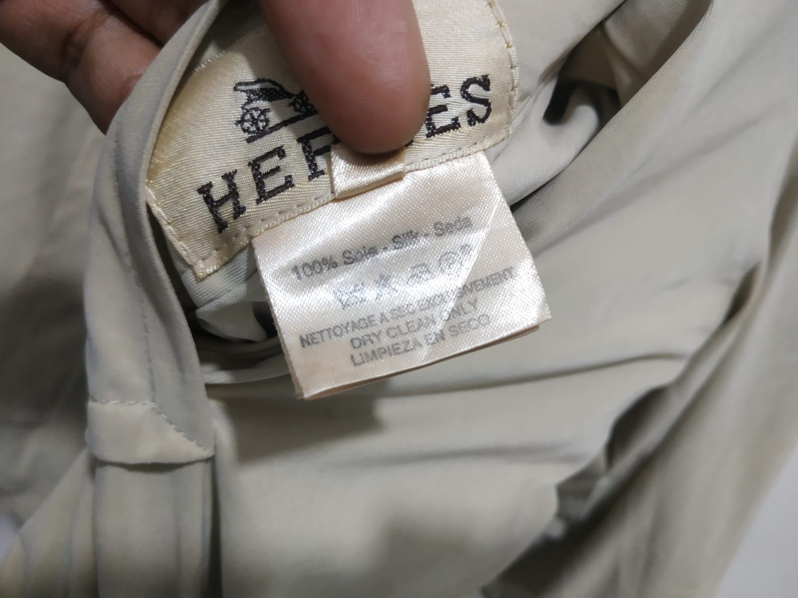 Hermes Vintage Hermes Reversible Silk Bomber Jacket Size US M / EU 48-50 / 2 - 6 Thumbnail
