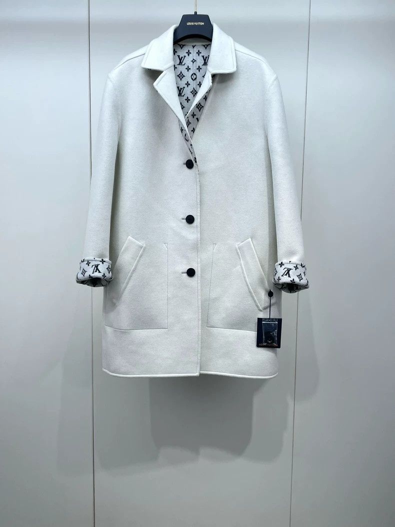 Louis Vuitton Louis Vuitton Double-sided cashmere coat Size S / US 4 / IT 40 - 3 Thumbnail