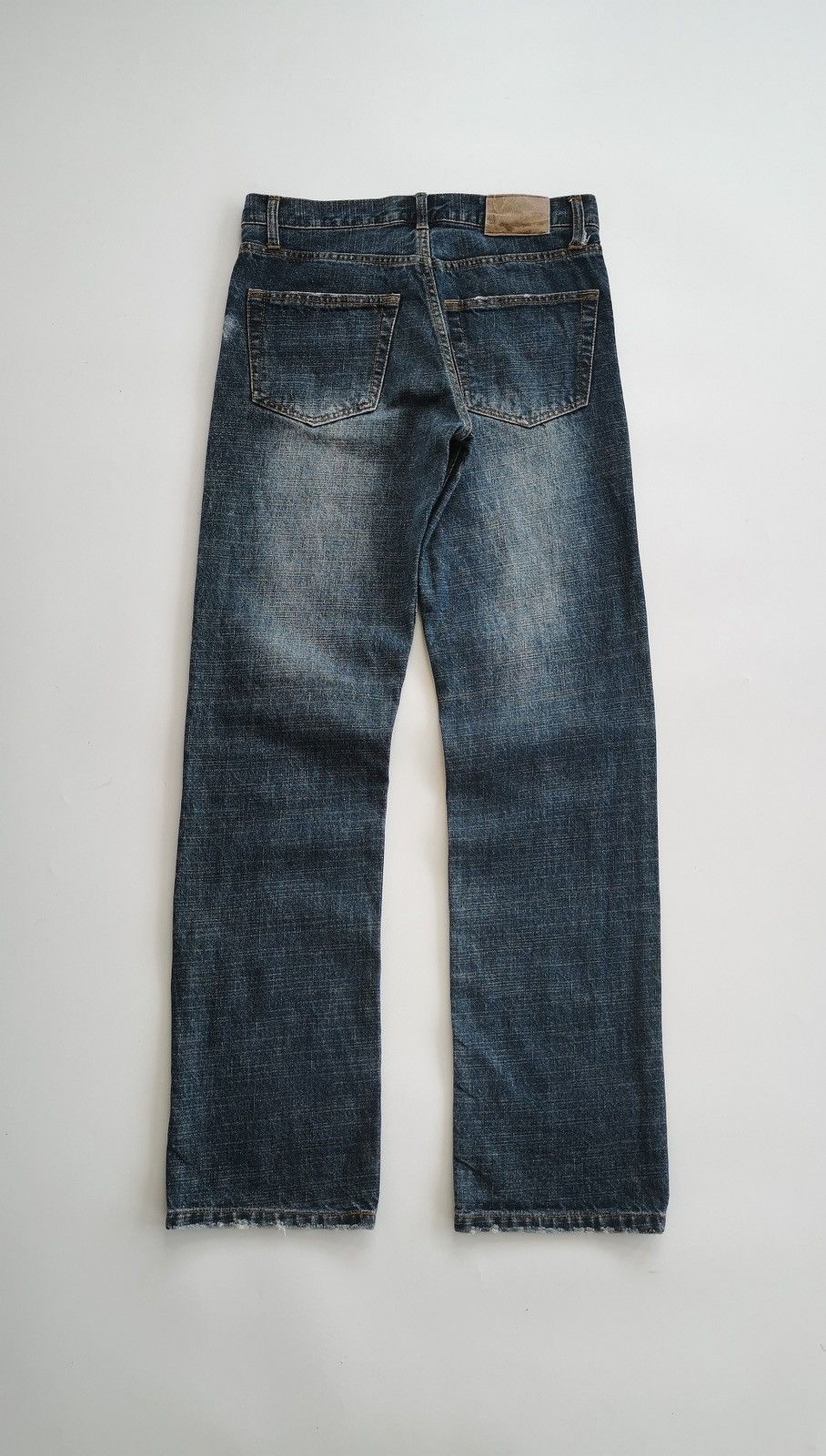 Japanese Brand Nylaus Distressed Patchwork Repaired Denim Jeans Size US 30 / EU 46 - 4 Thumbnail