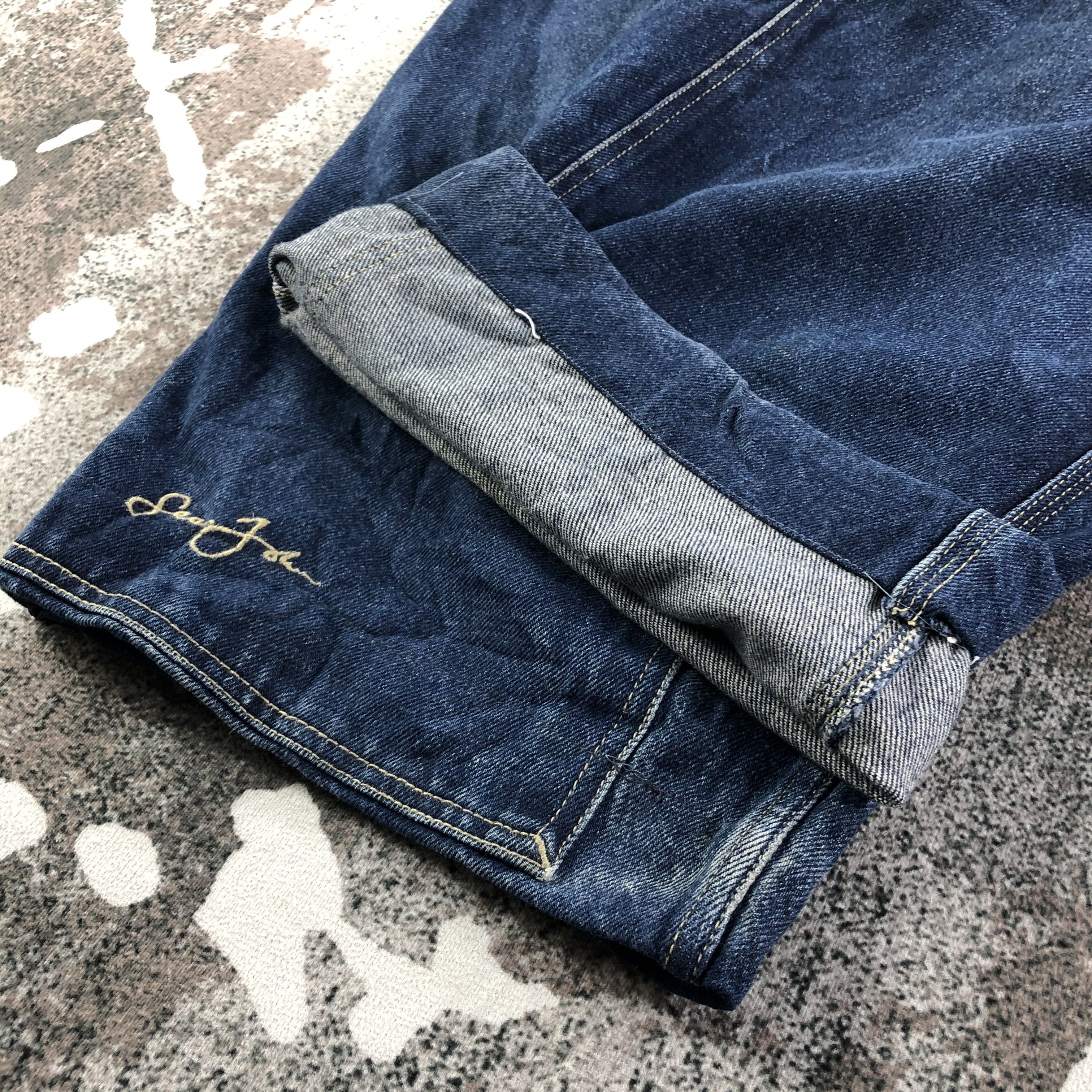 Sean John Vintage Sean John Jorts Pants Double Knee Denim KJ1667 Size US 40 / EU 56 - 6 Thumbnail
