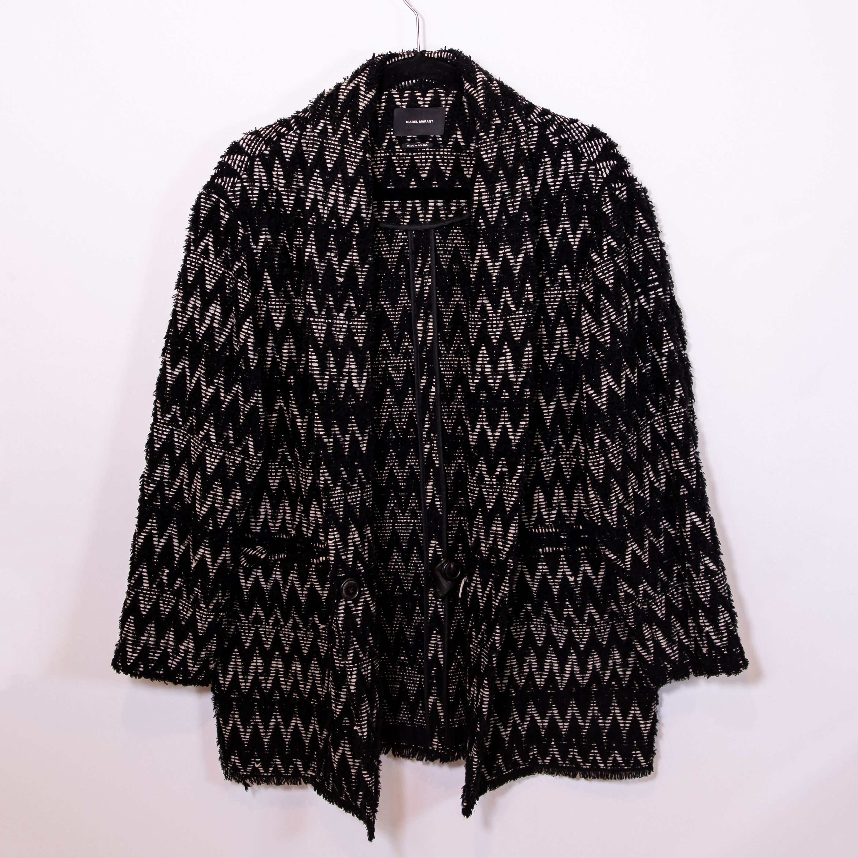 Isabel Marant Isabel Marant Elis Zigzag Striped Jacquard Wool Size XS / US 0-2 / IT 36-38 - 1 Thumbnail