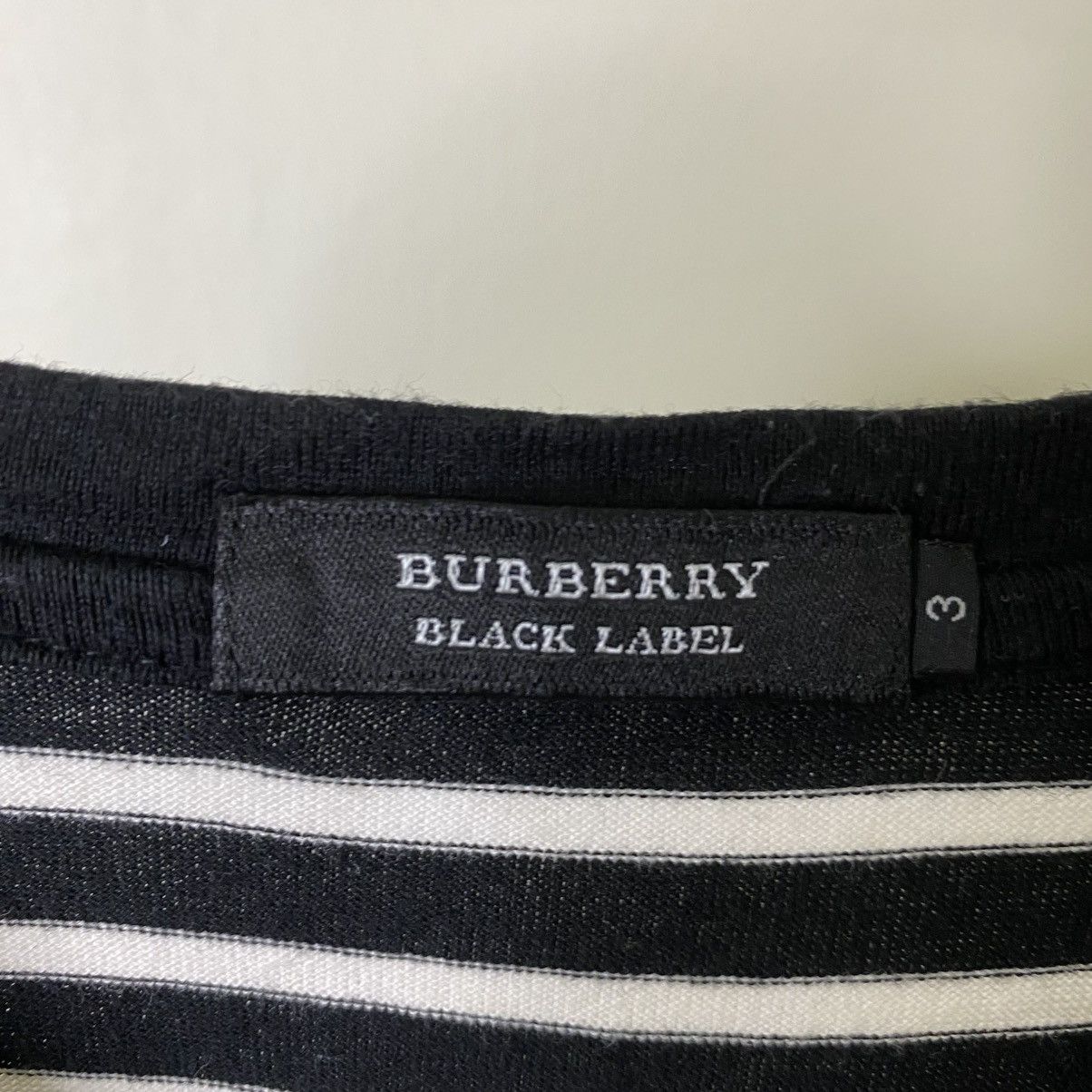 Burberry Burberry Black Label Beatnik Stripes V Neck T Shirt Size US L / EU 52-54 / 3 - 3 Thumbnail