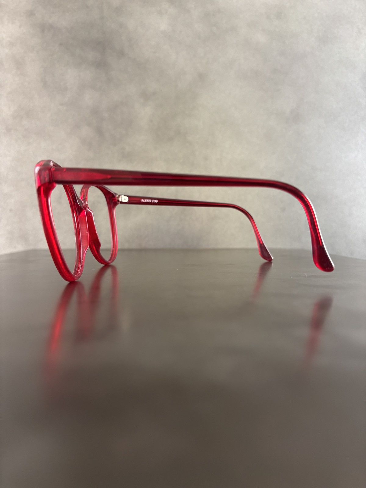 Vintage 1980s Granny Glasses Vintage Made in England Oversized Frame Size ONE SIZE - 14 Thumbnail