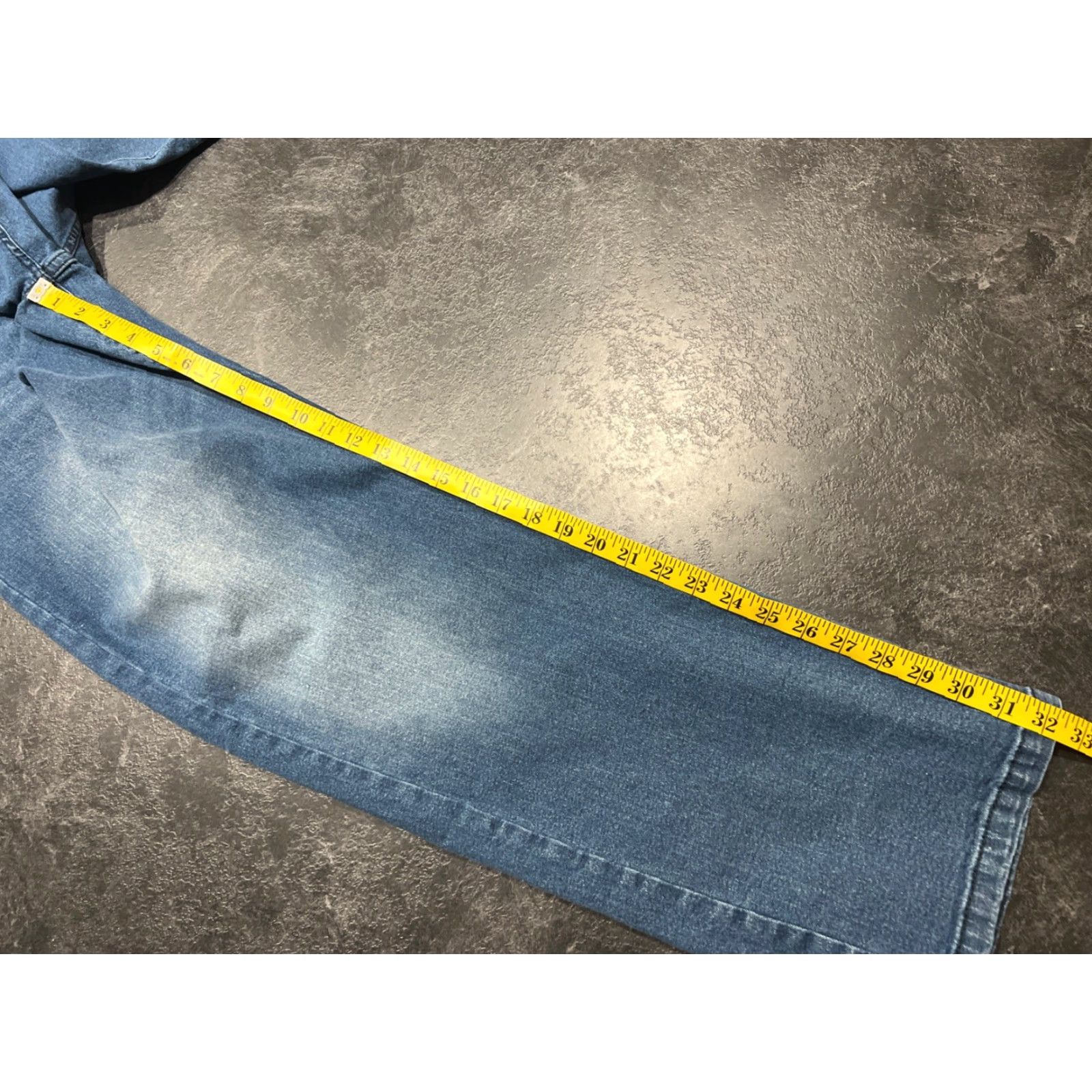 Vintage LRG 1942 Jeans Size 42x32 Blue Denim Straight Classic Streetwear 90s Mens Size US 42 / EU 58 - 7 Thumbnail