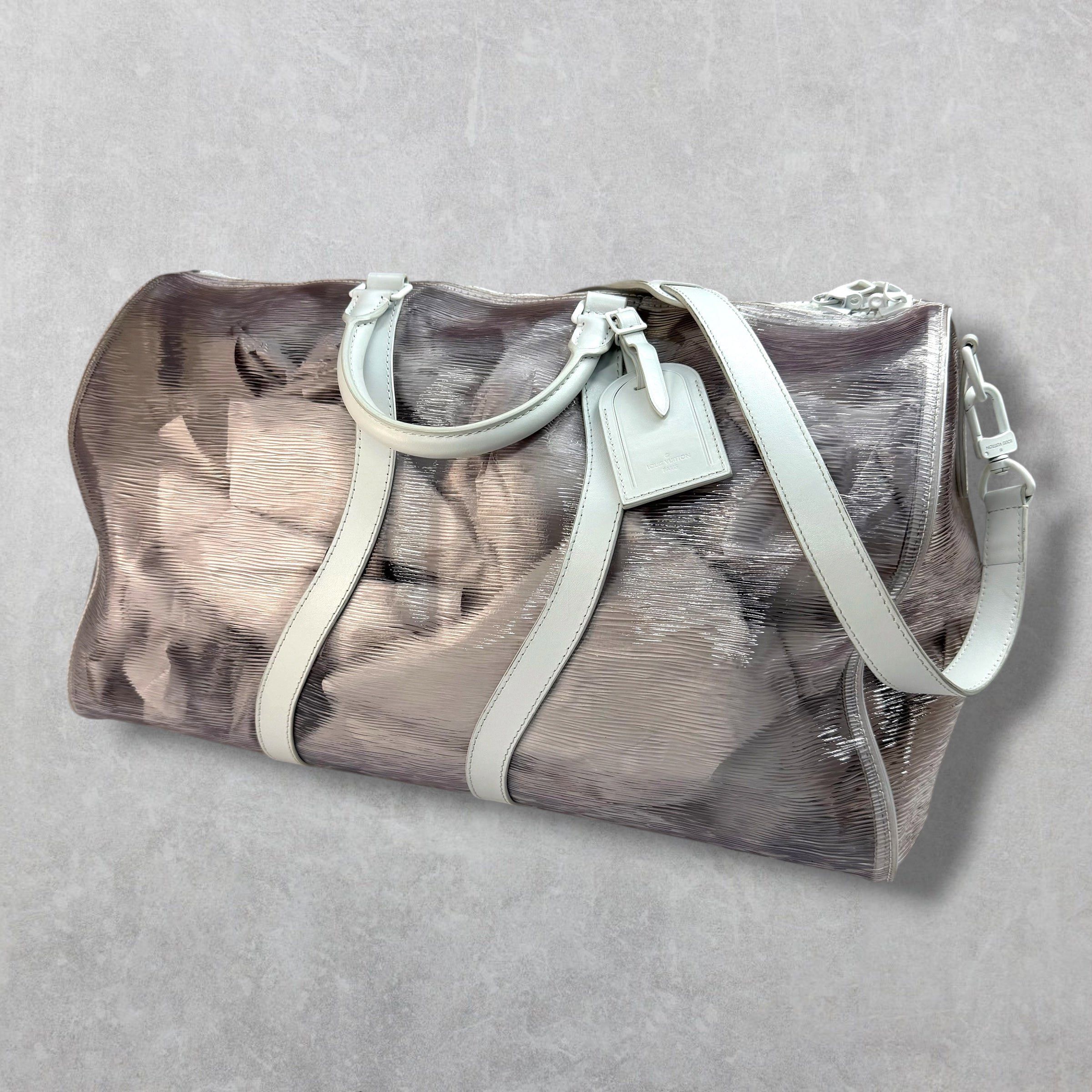 Louis Vuitton Louis Vuitton Wavy Keepall Bandoulière 50 Duffle Bag Size ONE SIZE - 2 Thumbnail