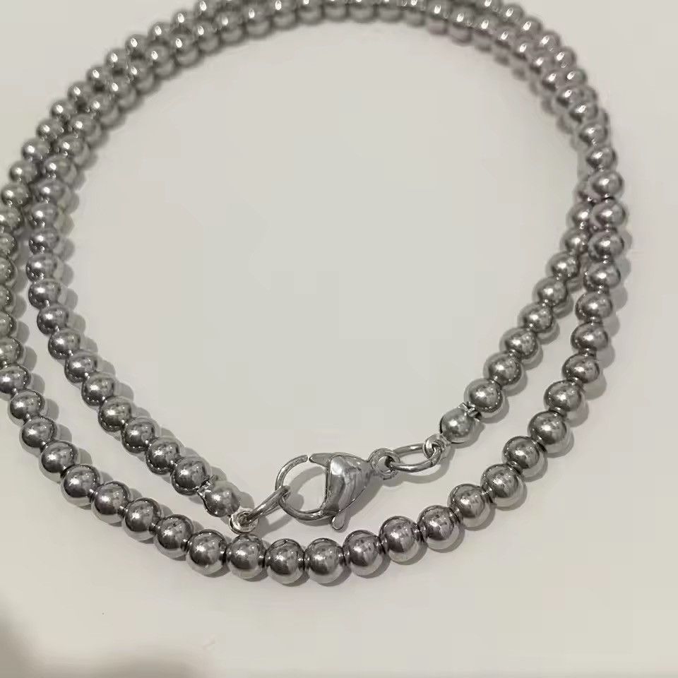 Jewelry Ball Chain Necklace Y2K Size ONE SIZE - 3 Thumbnail