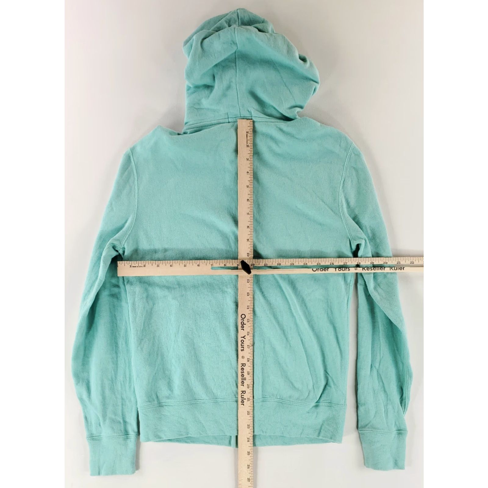 Polo Ralph Lauren Polo Ralph Lauren Hoodie Full Zip Jacket Lightweight Green Blue Mens S Big Pony Size US S / EU 44-46 / 1 - 7 Thumbnail