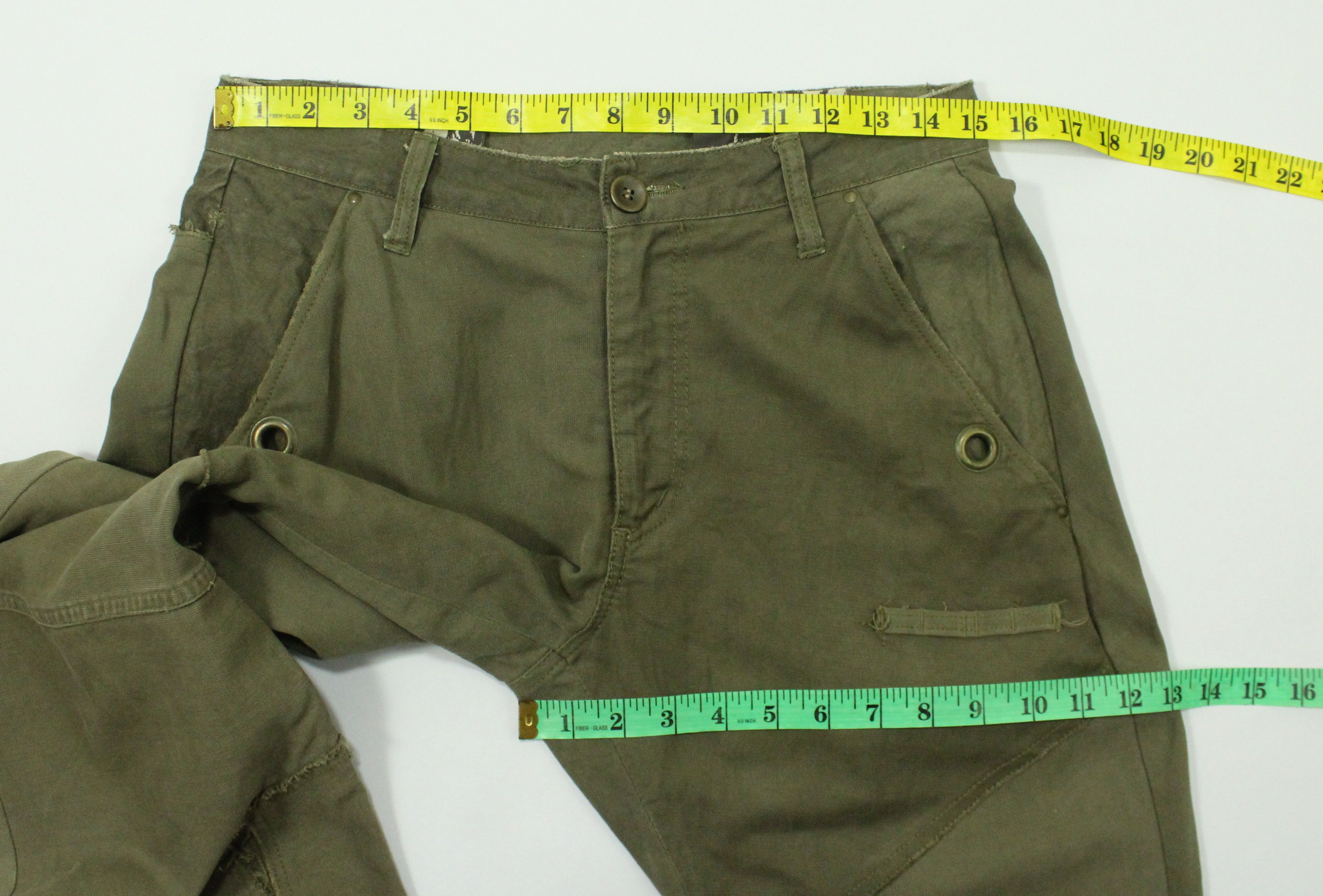 Japanese Brand INSANE 🔥 Pants Japan Patchwork Military Army Rework Rebuilt Size US 30 / EU 46 - 22 Thumbnail