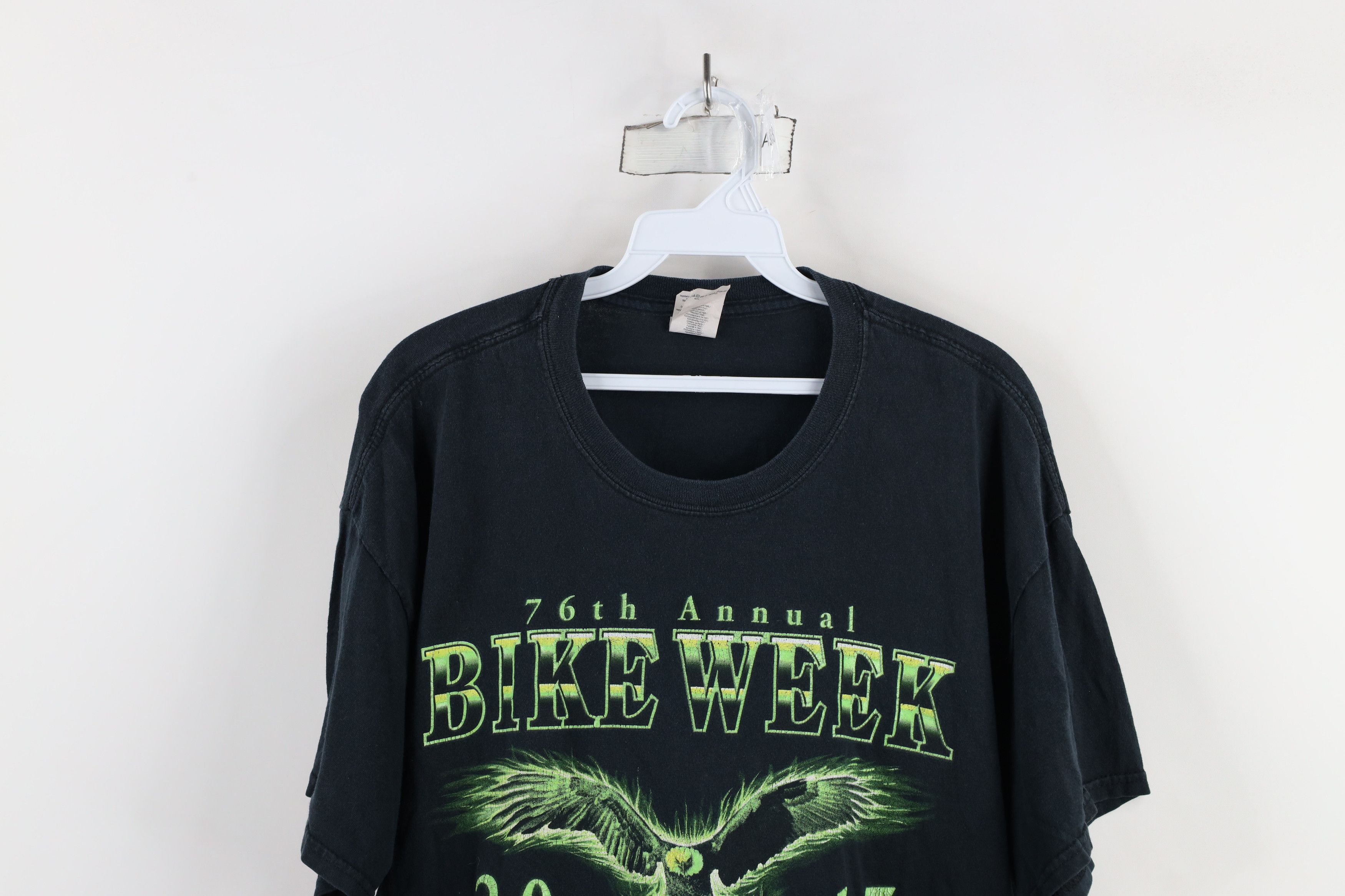 Vintage Vintage Y2K Daytona Bike Week Eagle Lightning T-Shirt Black Size US XL / EU 56 / 4 - 2 Thumbnail