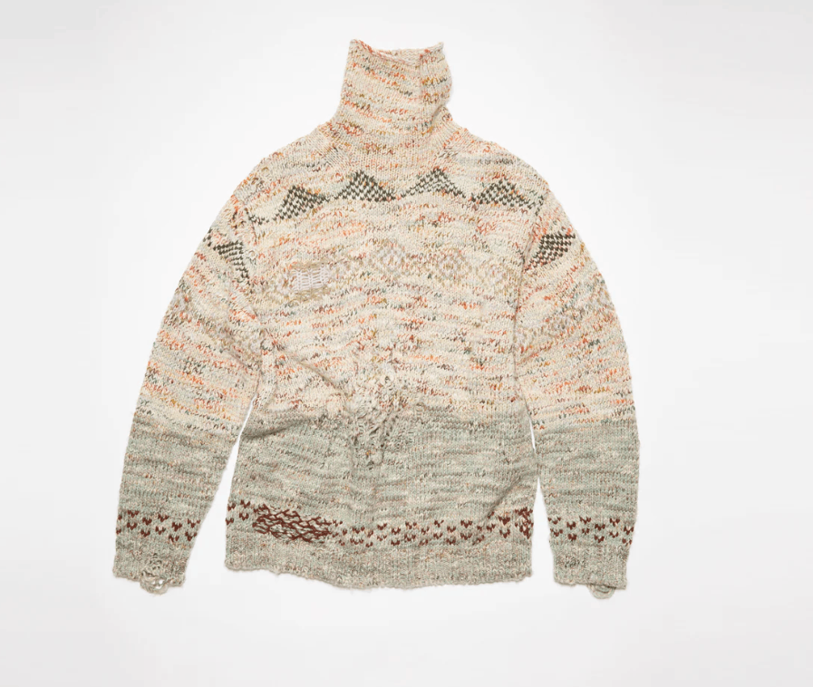 Acne Studios BNWT SS23 ACNE STUDIOS DECONSTRUCTED SWEATER L Size US L / EU 52-54 / 3 - 9 Thumbnail