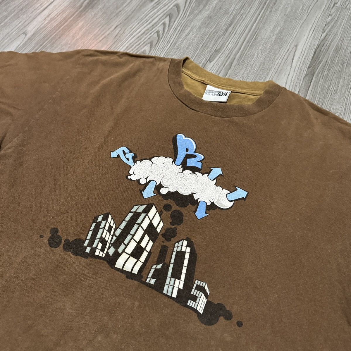 Vintage vtg OG Fifty24sf Tshirt Size US M / EU 48-50 / 2 - 2 Thumbnail