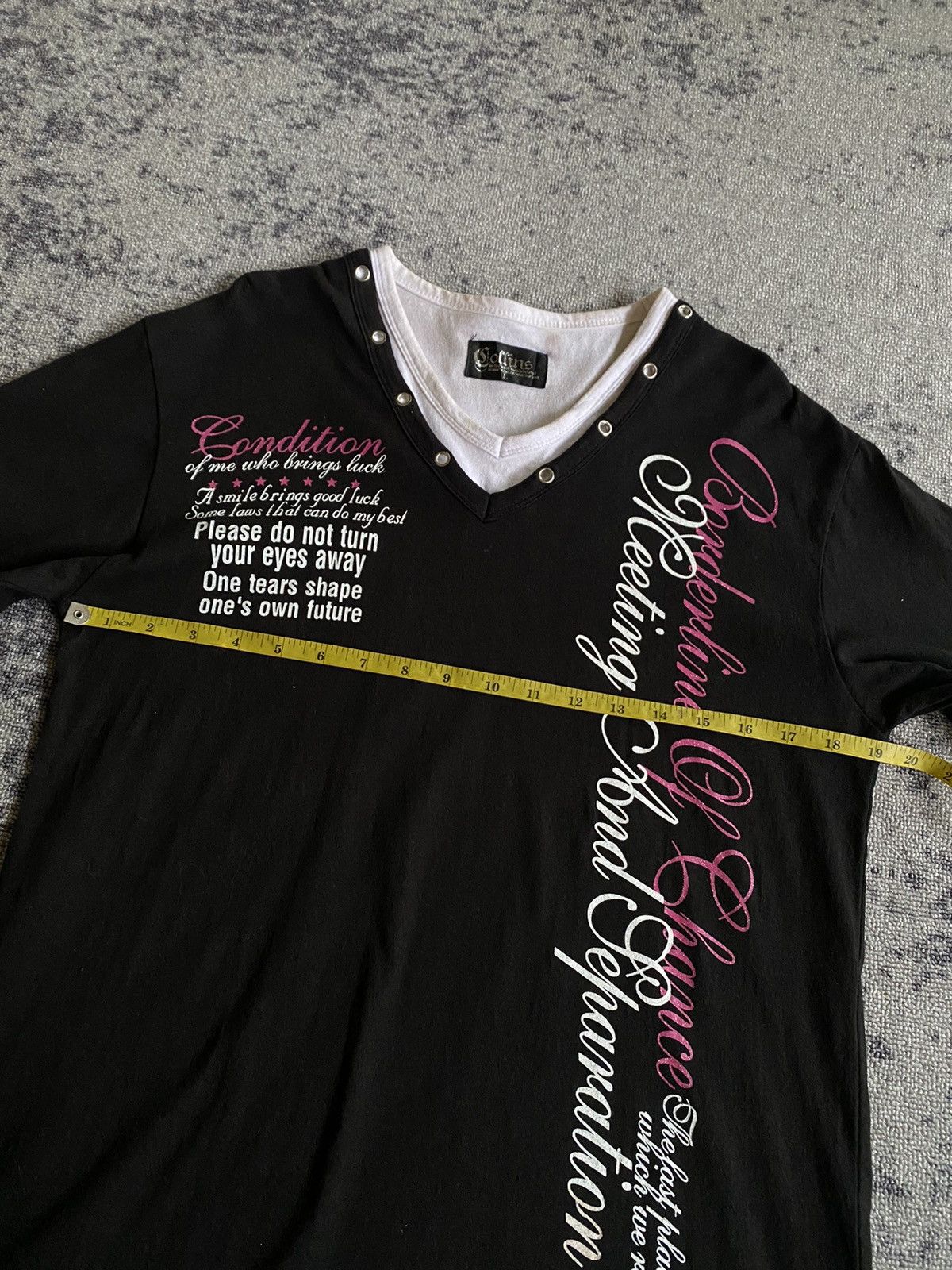 Hysteric Glamour × If Six Was Nine × Japanese Brand Y2k Collins ifsixwasnine style tshirt Size US L / EU 52-54 / 3 - 8 Thumbnail