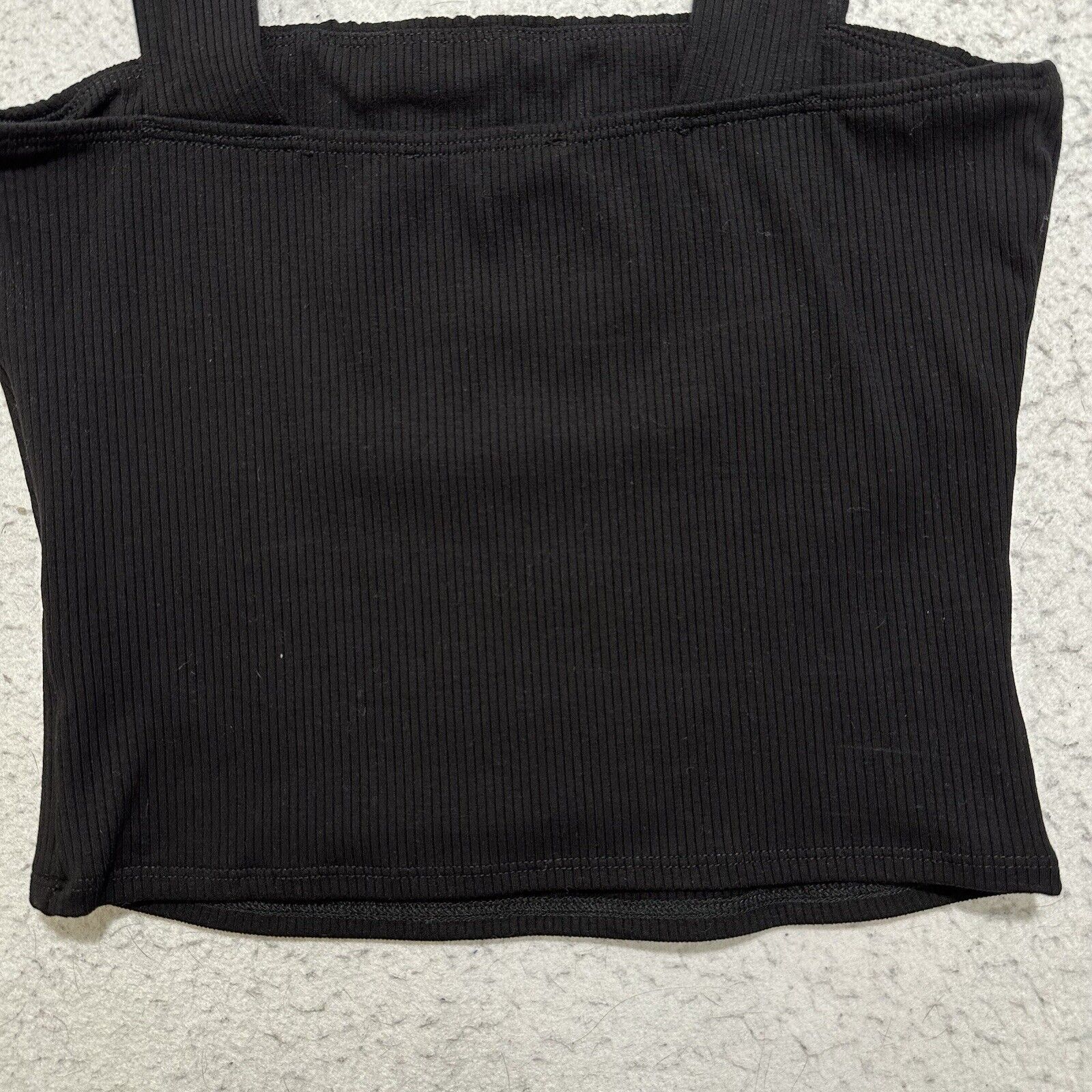Other Lulus Medium Ribbed Cropped Tank Top Wide Strap Square Neck Size M / US 6-8 / IT 42-44 - 11 Thumbnail