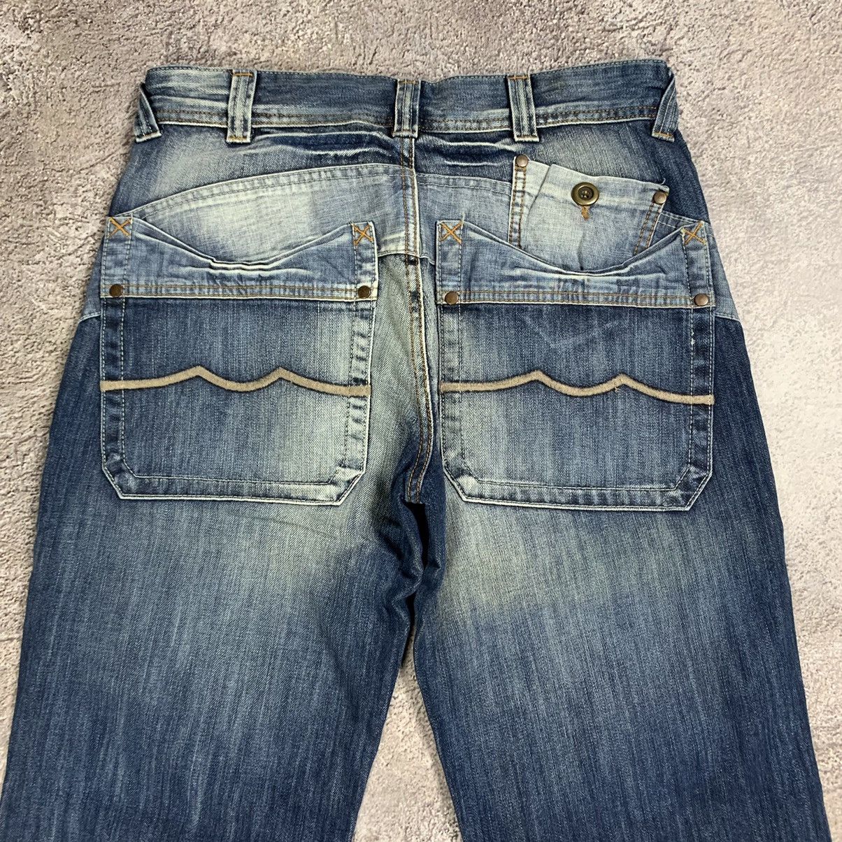 Vintage Vintage Y2K Baggy Distressed Cargo Pants Grunge Japan 32 Size US 32 / EU 48 - 7 Thumbnail