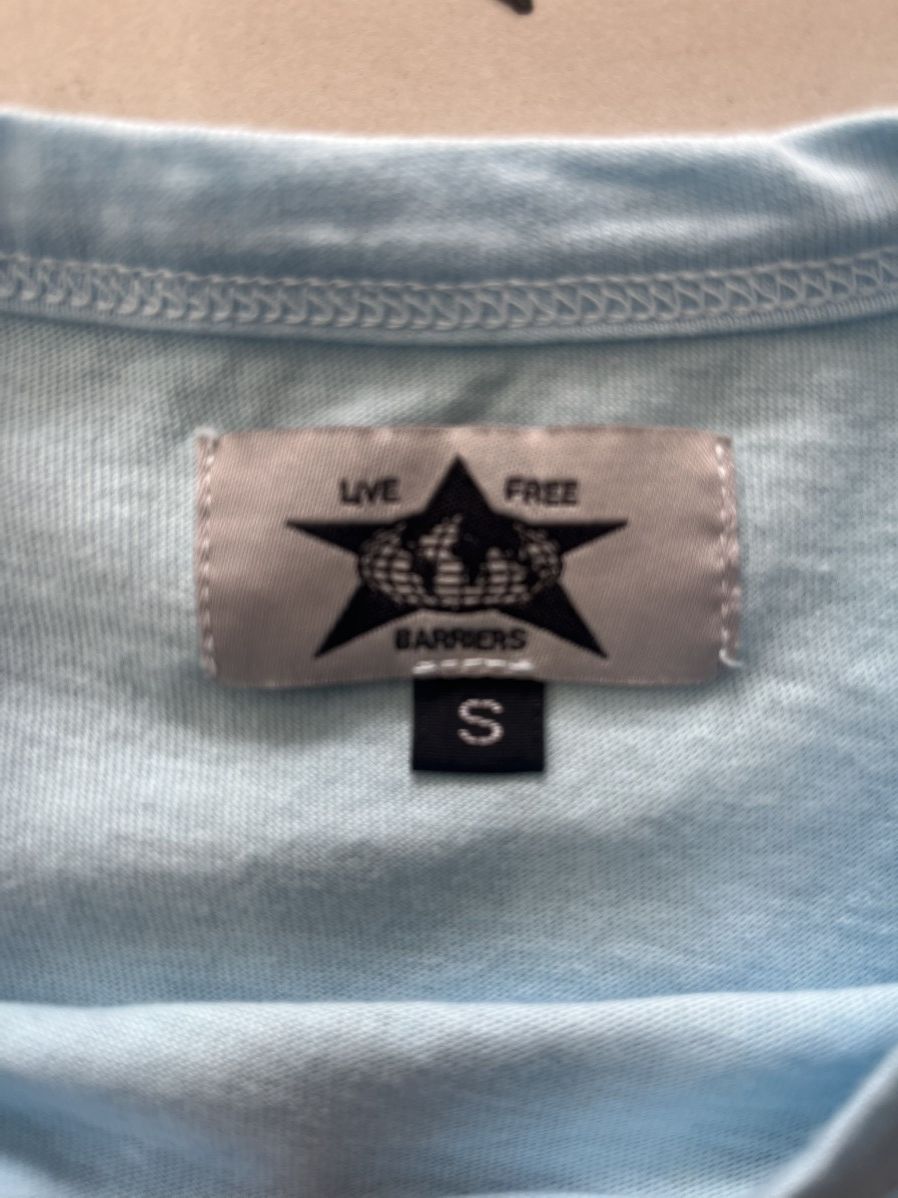 Barriers Barriers Nas Tee " Baby Blue “ Sz. Small Size US S / EU 44-46 / 1 - 3 Thumbnail