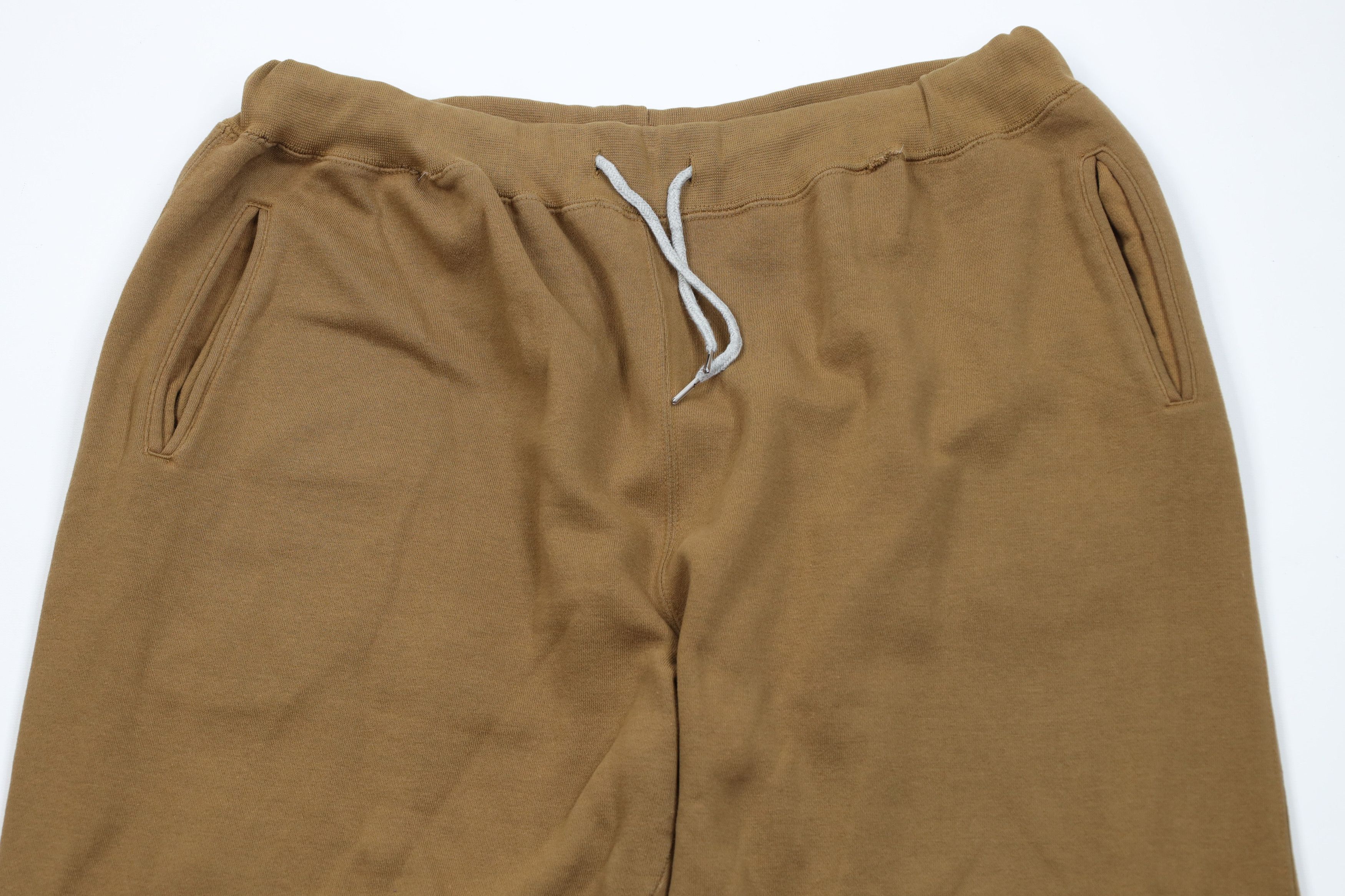 Vintage Vintage 90s Streetwear Blank Sweatpants Joggers Pants Brown Size US 38 / EU 54 - 2 Thumbnail