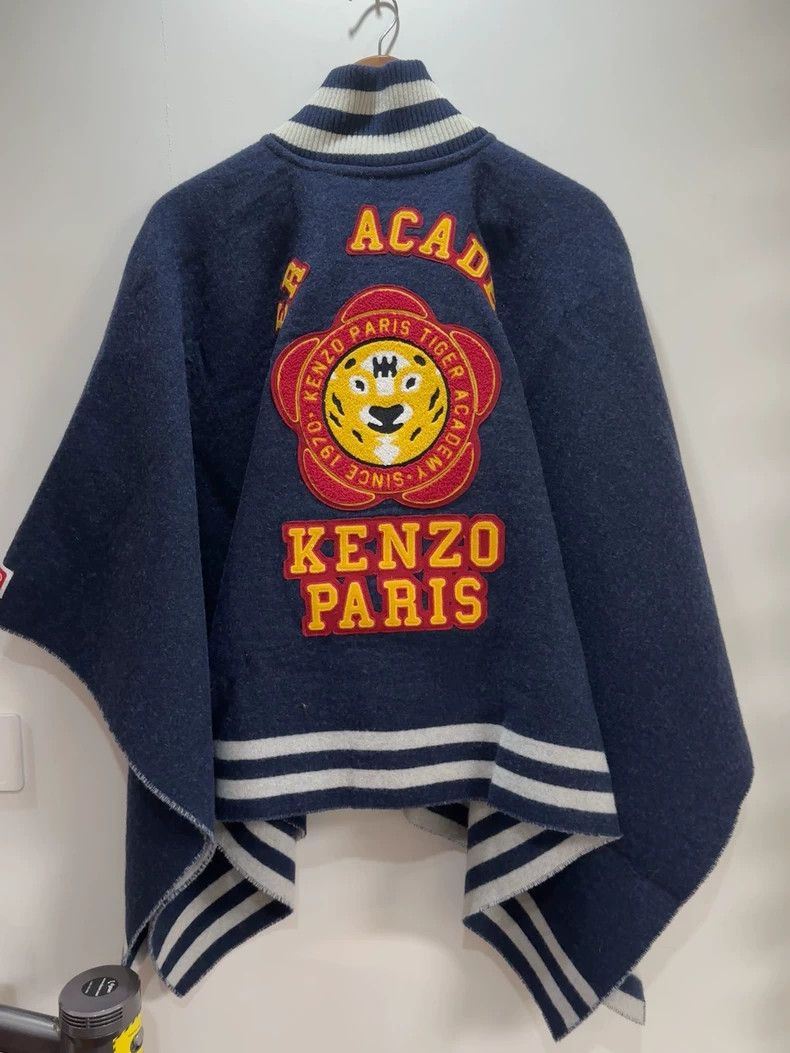 Kenzo KENZO sizeU Shiny wool cloak, jacket and overcoat Size US S / EU 44-46 / 1 - 6 Thumbnail