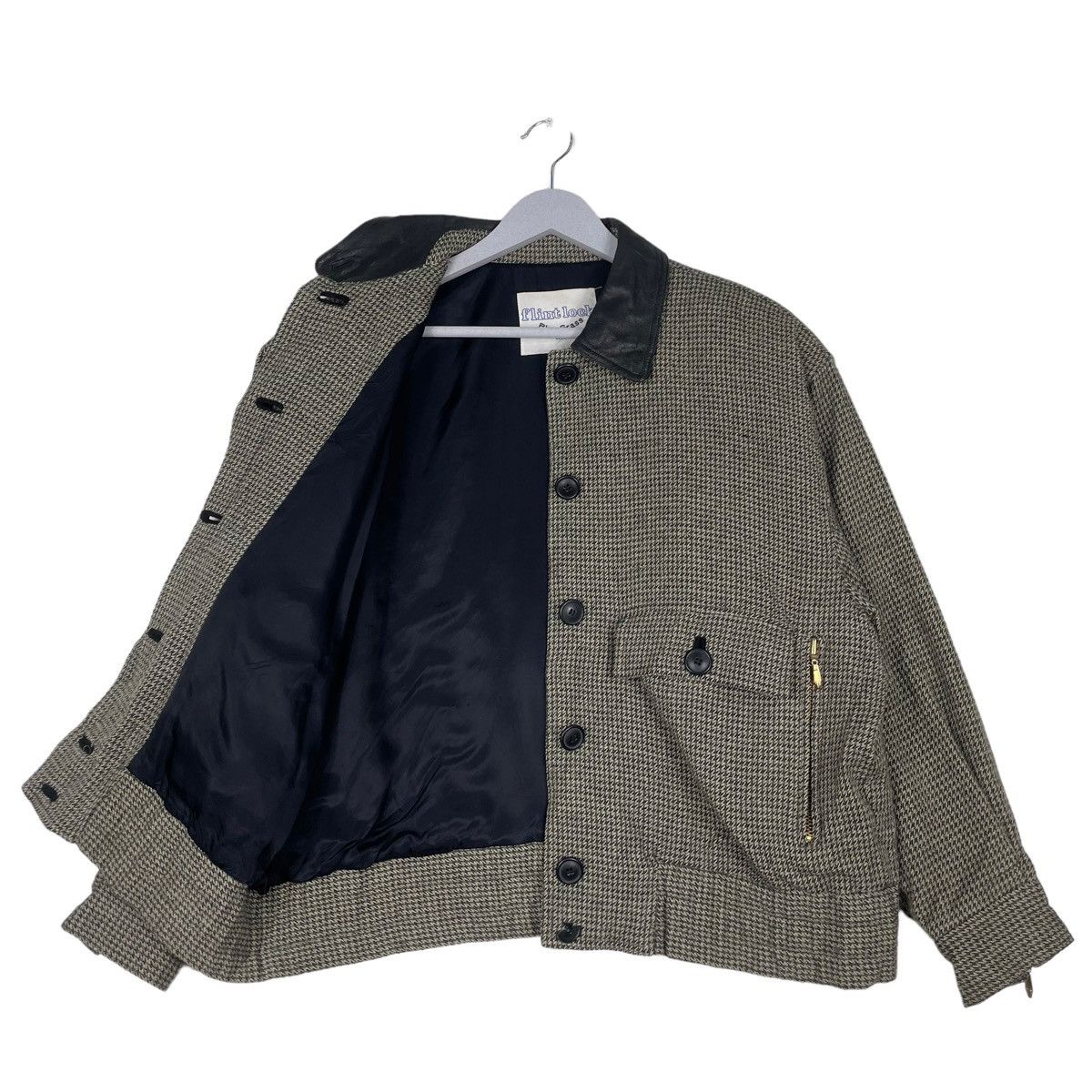 Hysteric Glamour × Japanese Brand × Le Grande Bleu (L.G.B.) 💥FLINT LOCK BLUE GRASS BOMBER JACKET Size US M / EU 48-50 / 2 - 8 Thumbnail