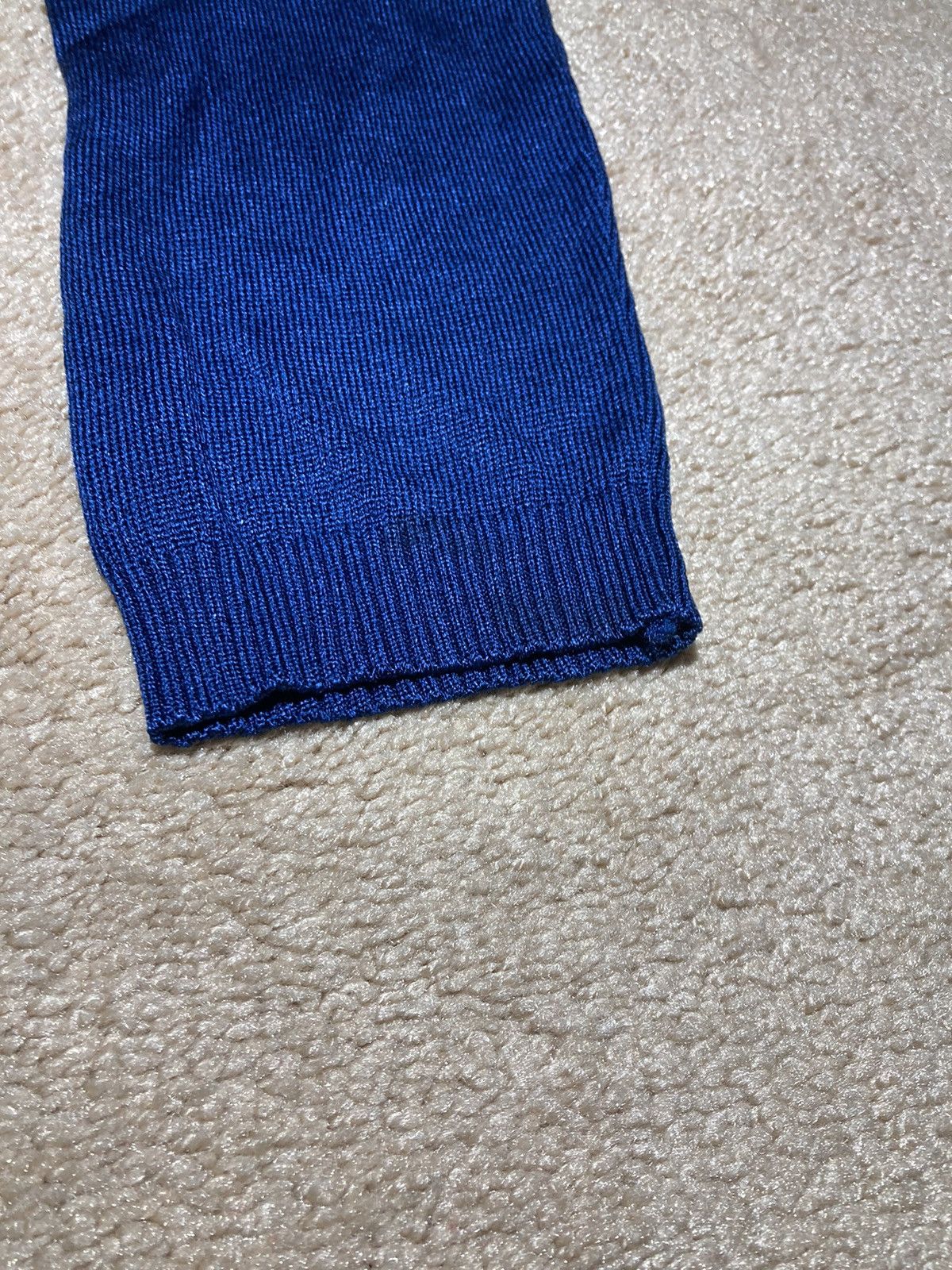 Japanese Brand × Yoshiyuki Konishi SS96 Ficce Yoshiyuki Konishi Blue Flamingo Water Knit 90s Size US L / EU 52-54 / 3 - 5 Thumbnail
