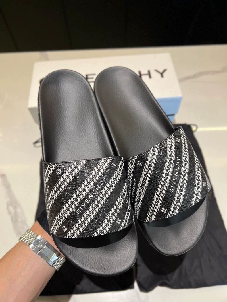 Givenchy Givenchy Men's slippers with letter logo, sizes 40, 41, 43 Size US 8 / EU 41 - 3 Thumbnail