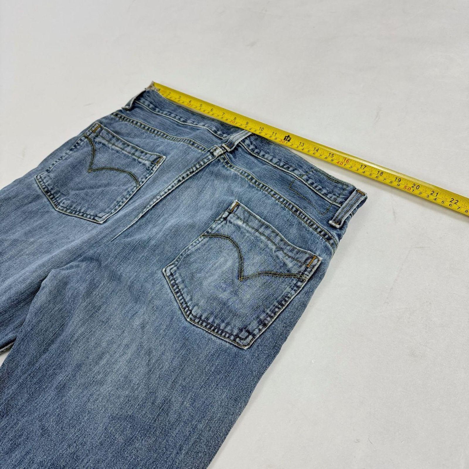 Japanese Brand × Levi's × Vintage Vintage y2k archive silver tab baggy wide leg stonewash jean Size US 36 / EU 52 - 4 Thumbnail