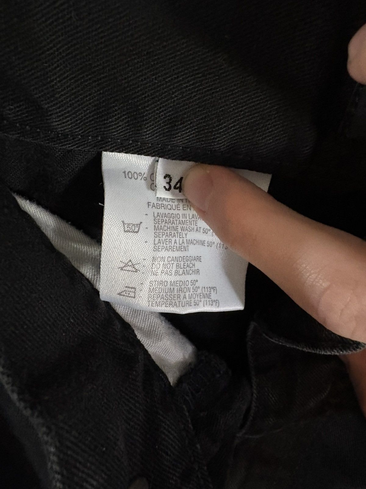 Versace Vintage Versace Straight Denim Size US 34 / EU 50 - 3 Thumbnail