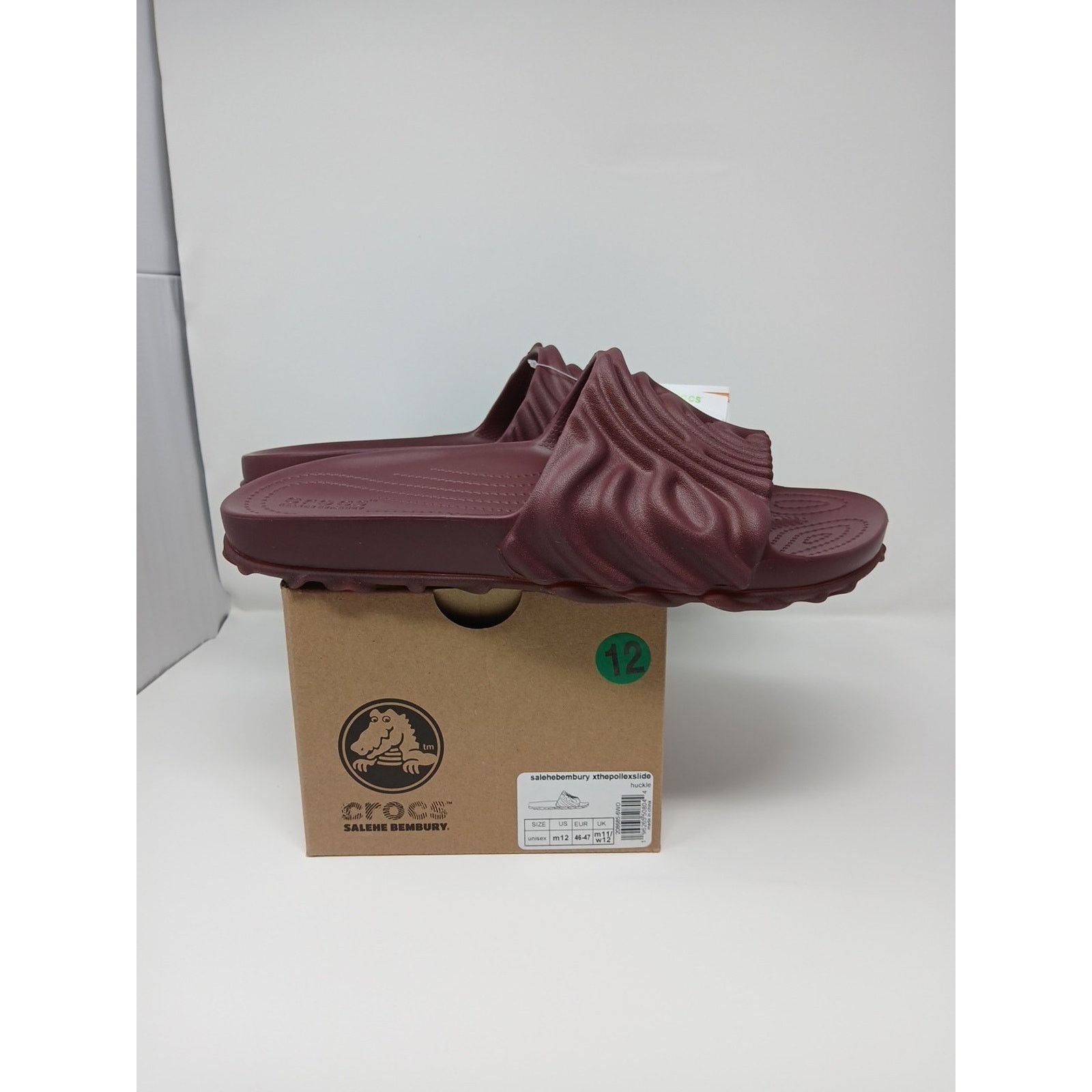Crocs POLLEX SLIDE BY SALEHE BEMBURY Men's US Size 12 NEW