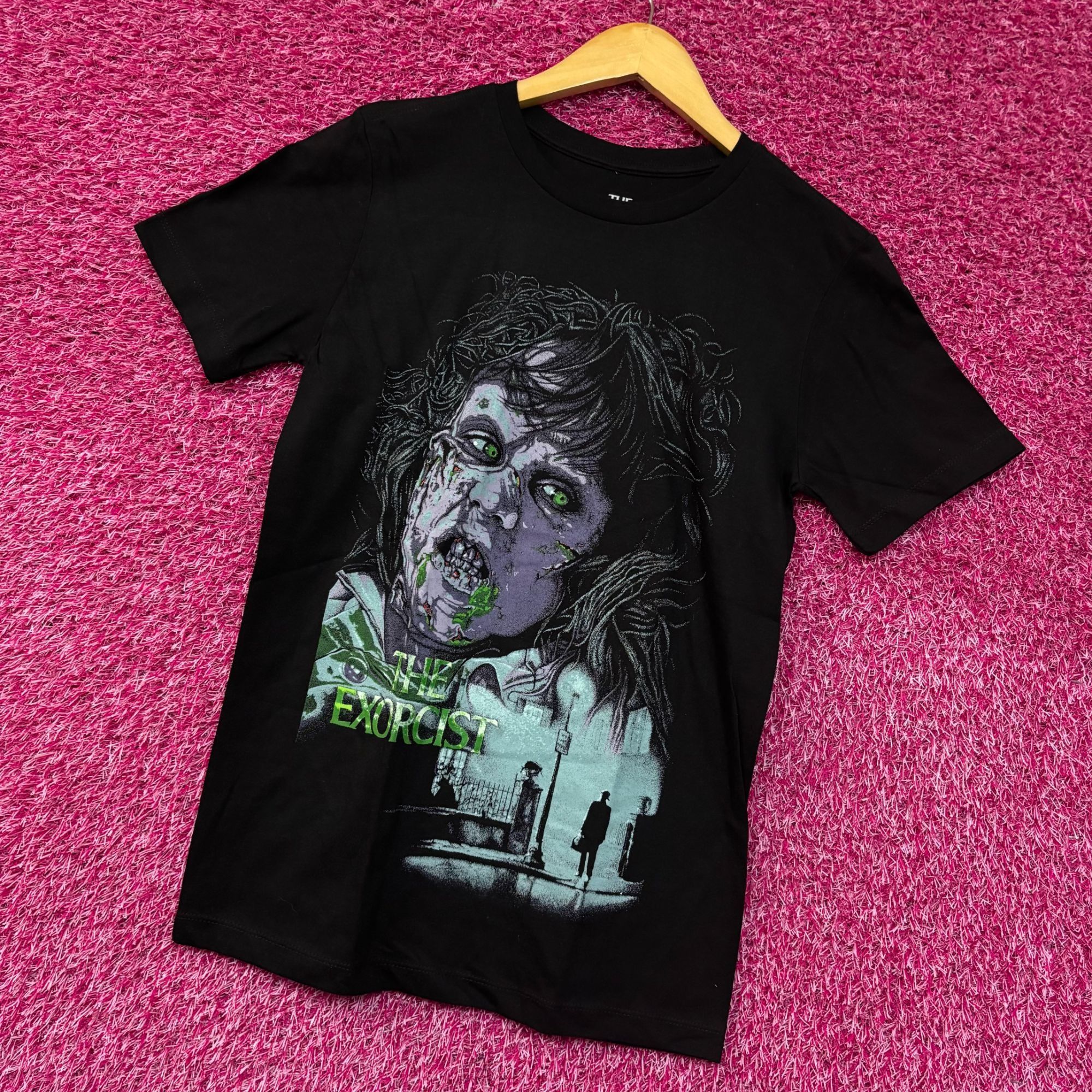 Other The Exorcist Horror Graphic Design T-Shirt Extra Small Size US XS / EU 42 / 0 - 3 Thumbnail