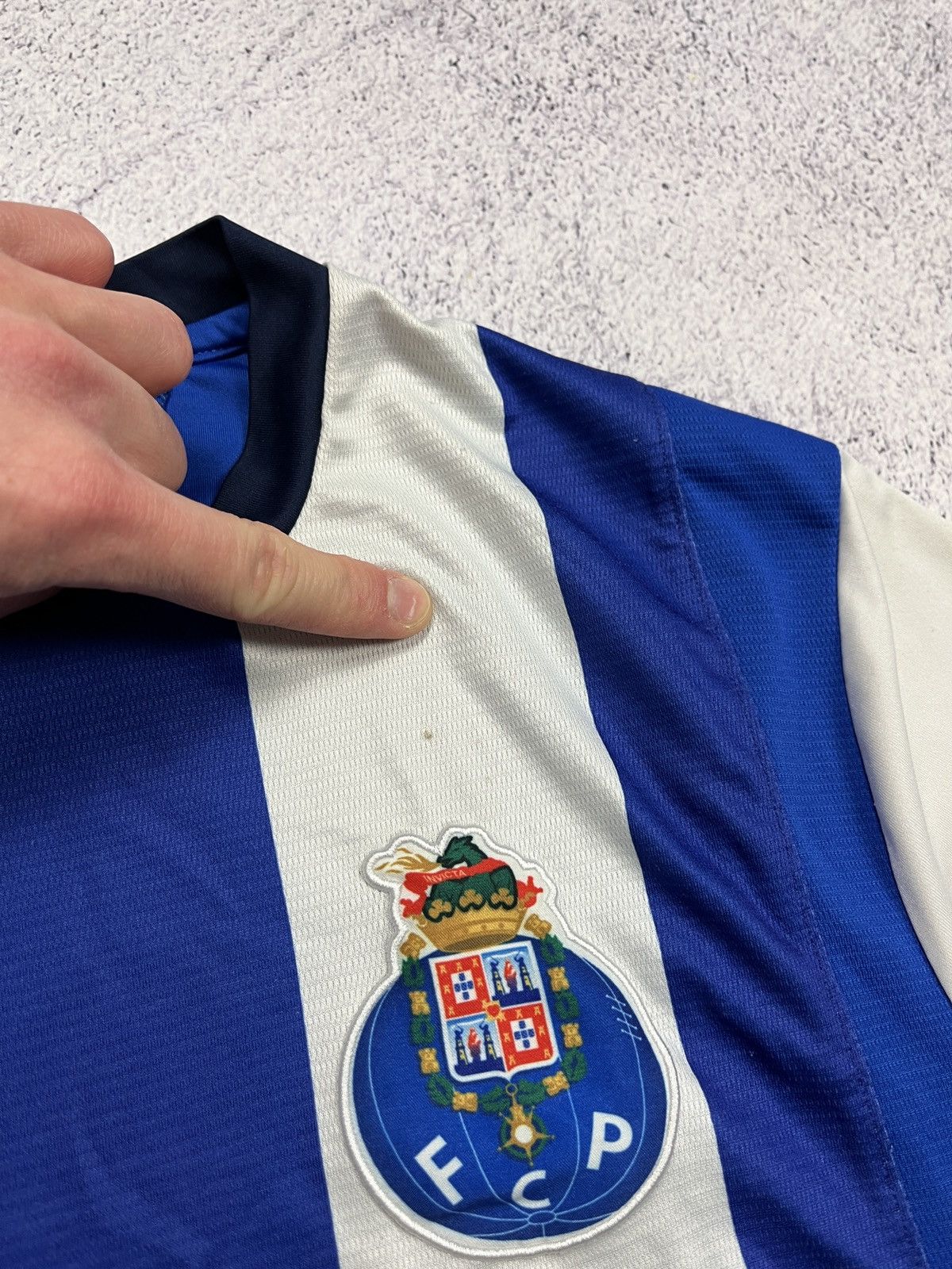 New Balance New Balance FC Porto 2015 Home Soccer Jersey Football Shirt Size US L / EU 52-54 / 3 - 7 Thumbnail