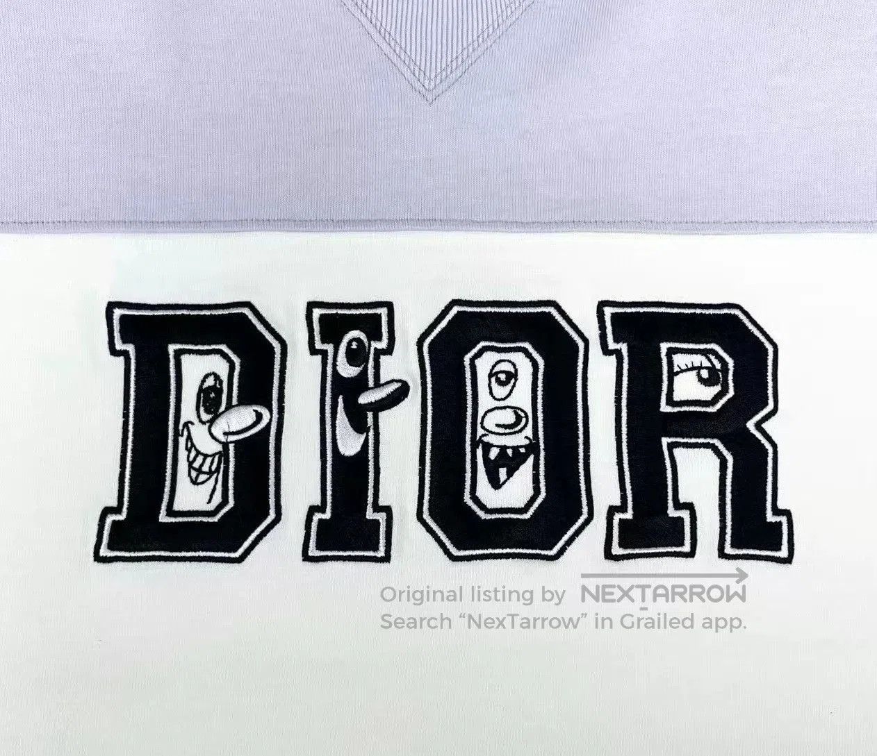 Dior Dior x Kenny Scharf Embroidered Logo T-Shirt. Size US XS / EU 42 / 0 - 5 Thumbnail