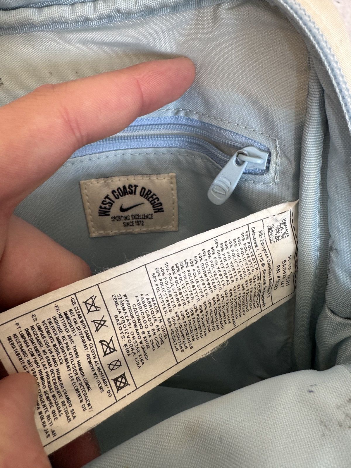 Nike × Vintage NIKE VINTAGE BASIC LOGO 00s 90s PINTEREST STYLE SLING BAG Size ONE SIZE - 7 Thumbnail