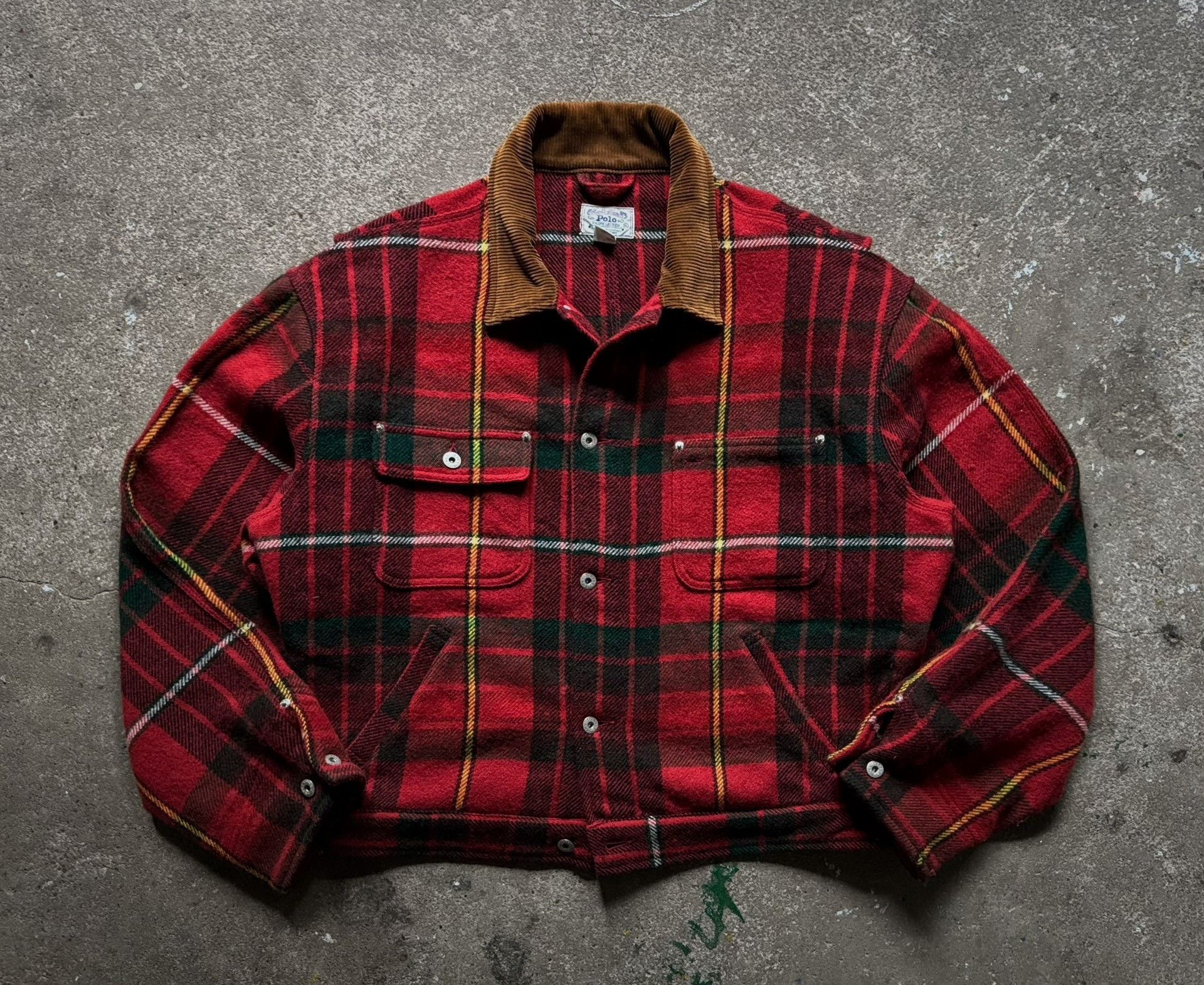 Vintage 1980s Polo Ralph Lauren Wool Jacket Size US XL / EU 56 / 4 - 1 Thumbnail