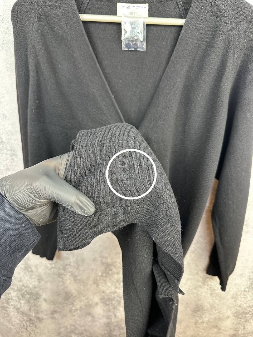 United Colors Of Benetton United Colors of Benetton Long Cardigan Sweater Italy Wool Size M / US 6-8 / IT 42-44 - 9 Thumbnail