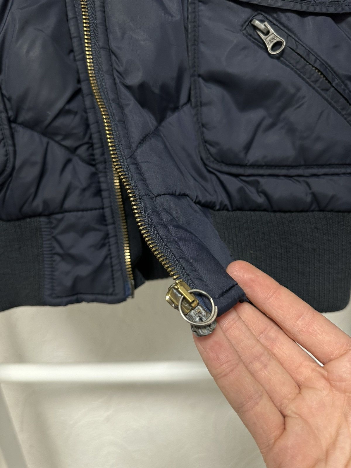 Japanese Brand Vintage Avant Garde Down-Filled Bomber Jacket Size M Y2K Size US M / EU 48-50 / 2 - 7 Thumbnail