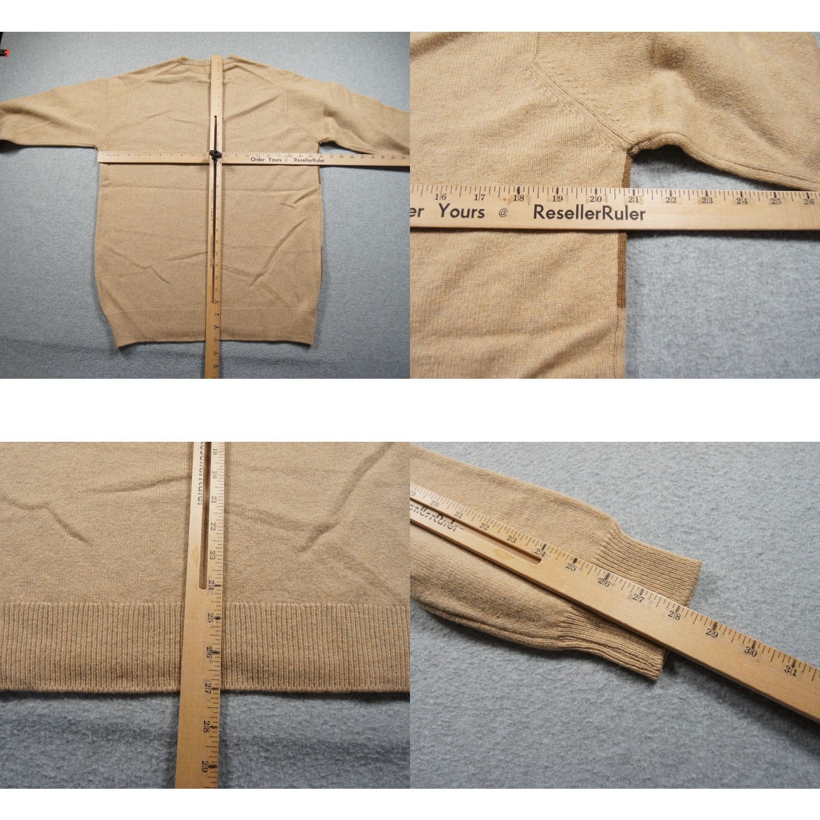 Vintage Vintage Pringle Sweater Mens 40/102 Beige Knit Vneck Pullover Abstract Preppy Size US M / EU 48-50 / 2 - 8 Thumbnail