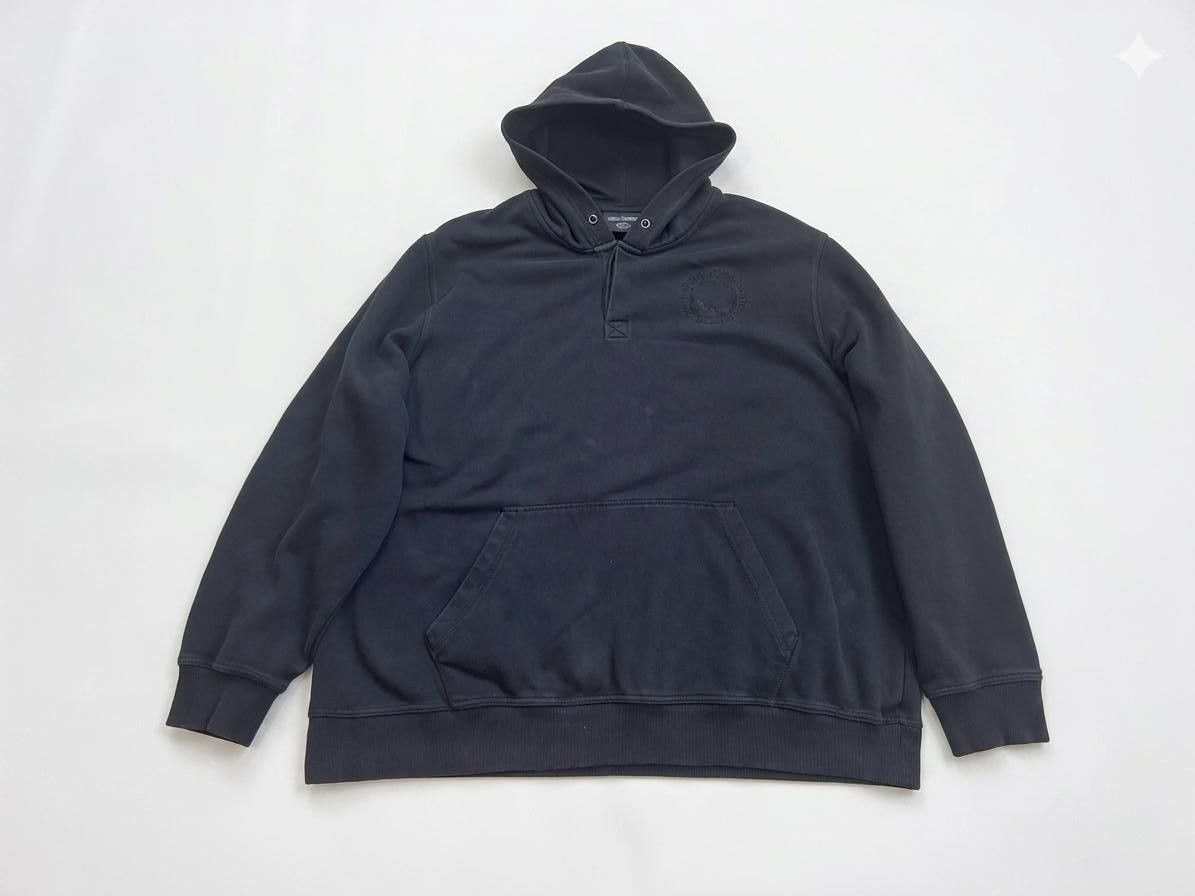 Harley Davidson Harley-Davidson Willie G Skull Button Hoodie 2XL Black Size US XXL / EU 58 / 5 - 1 Thumbnail
