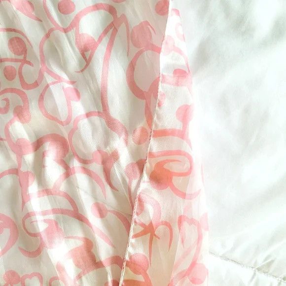 Vacation Satin Printed Scarf/Headwrap Beach Spring Summer Size ONE SIZE - 9 Thumbnail
