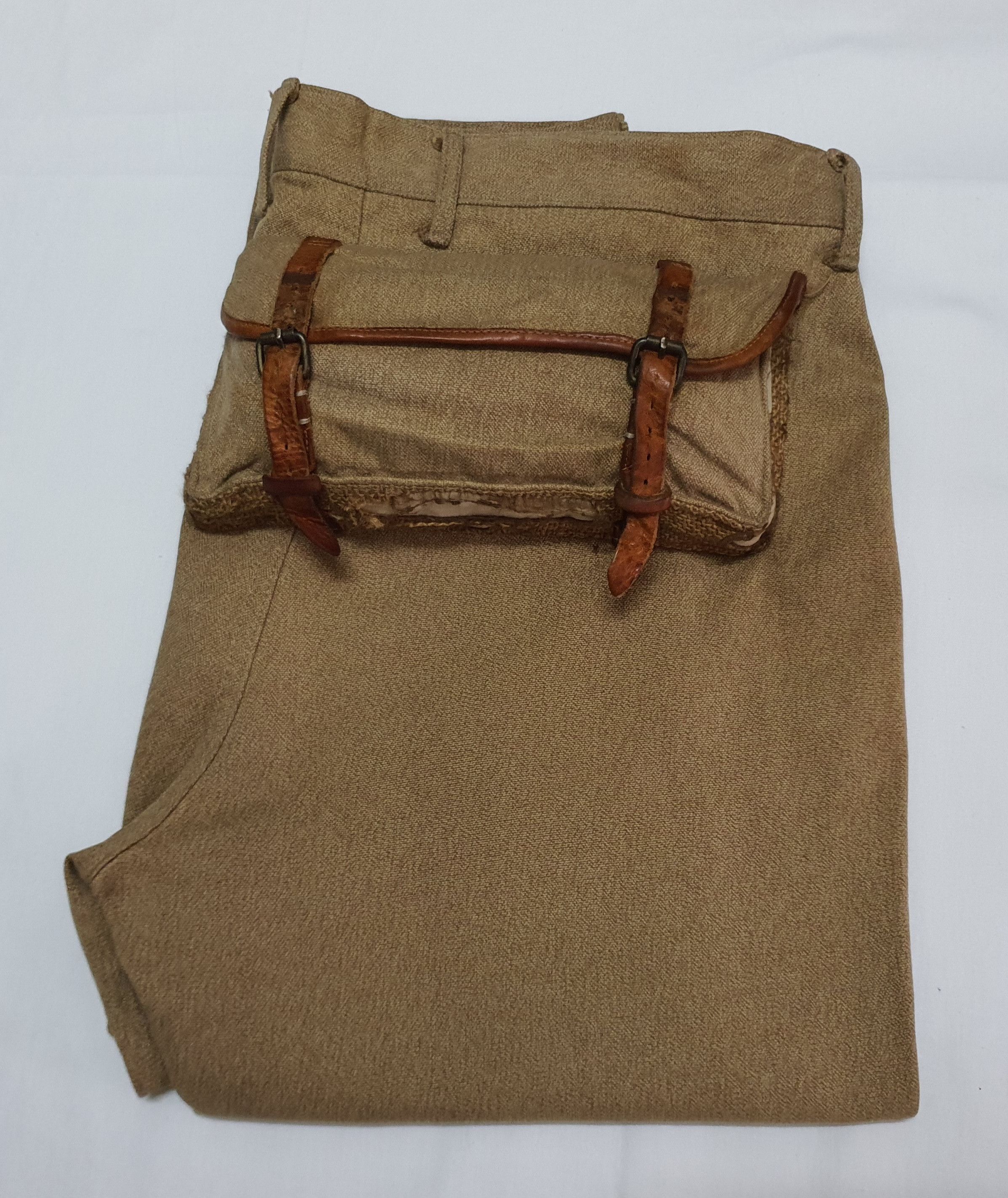 Japanese Brand Waist 32" KAPITAL Japan Brown Monkey Pants. Size US 32 / EU 48 - 1 Thumbnail
