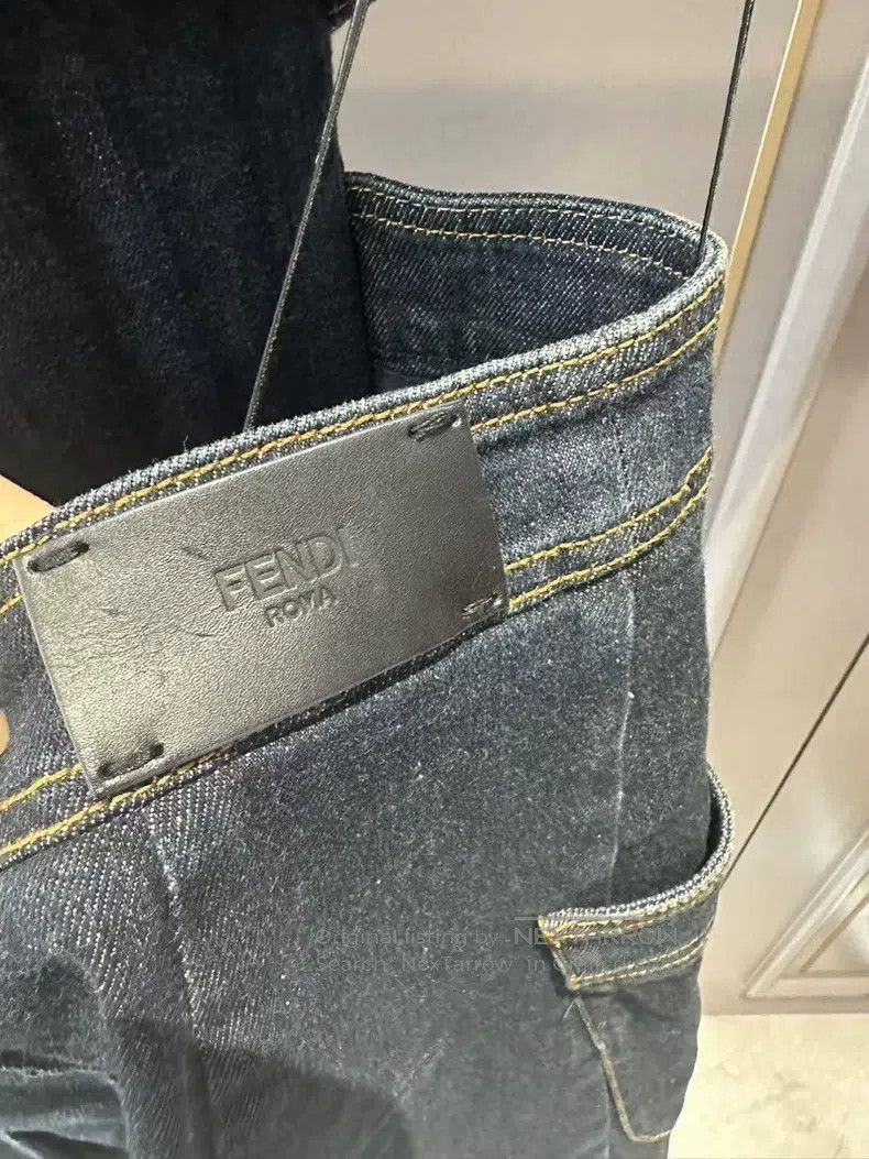 Other Fendi Denim Dress Size XS / US 0-2 / IT 36-38 - 3 Thumbnail