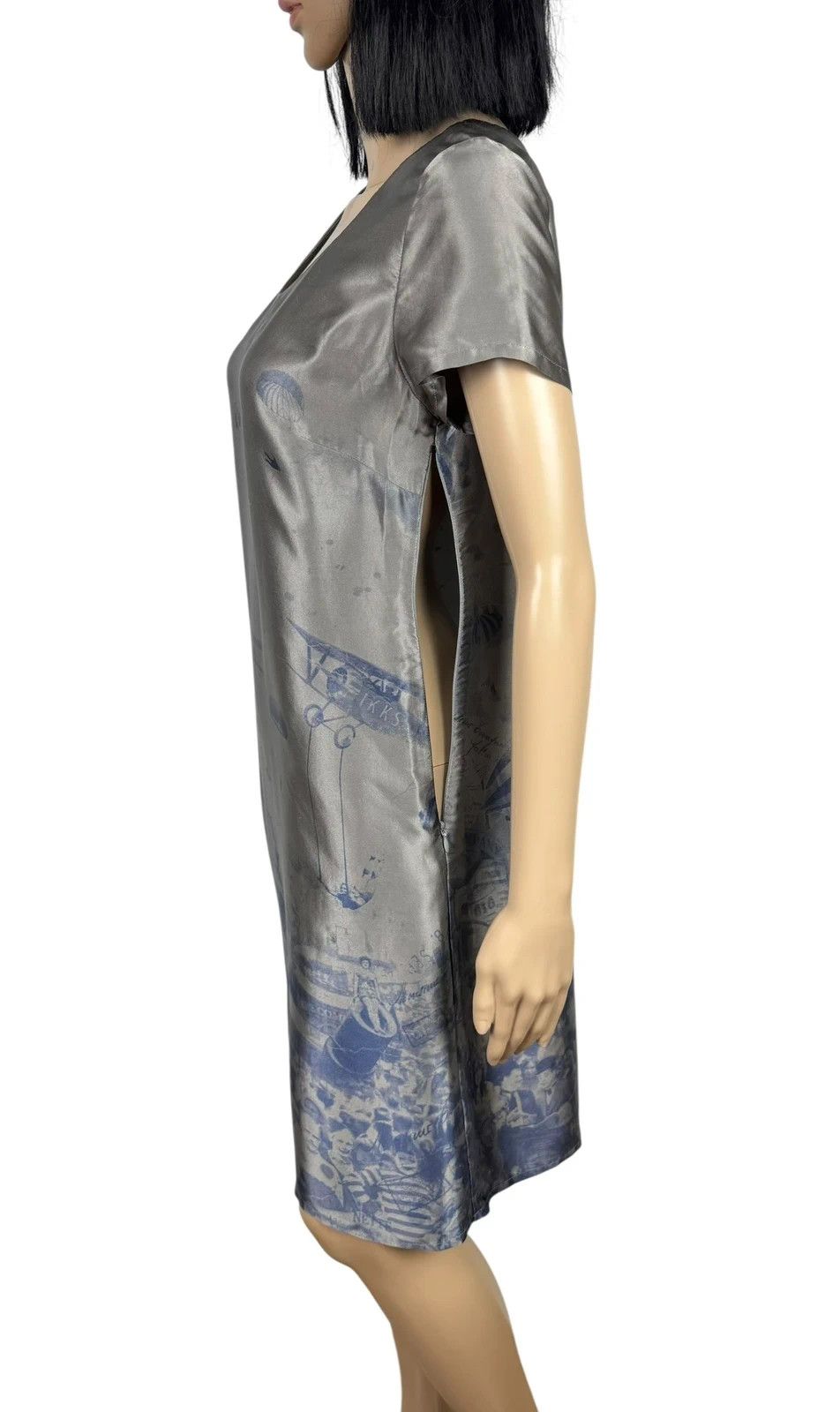 Other Ikks Silk Printed Dress size 36 Size S / US 4 / IT 40 - 12 Thumbnail