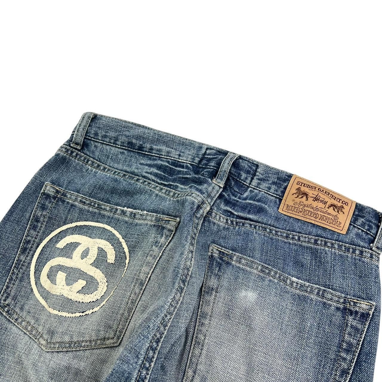 Stussy Vintage Stussy SS Link Jeans - Waist: 31” Size US 31 - 3 Thumbnail
