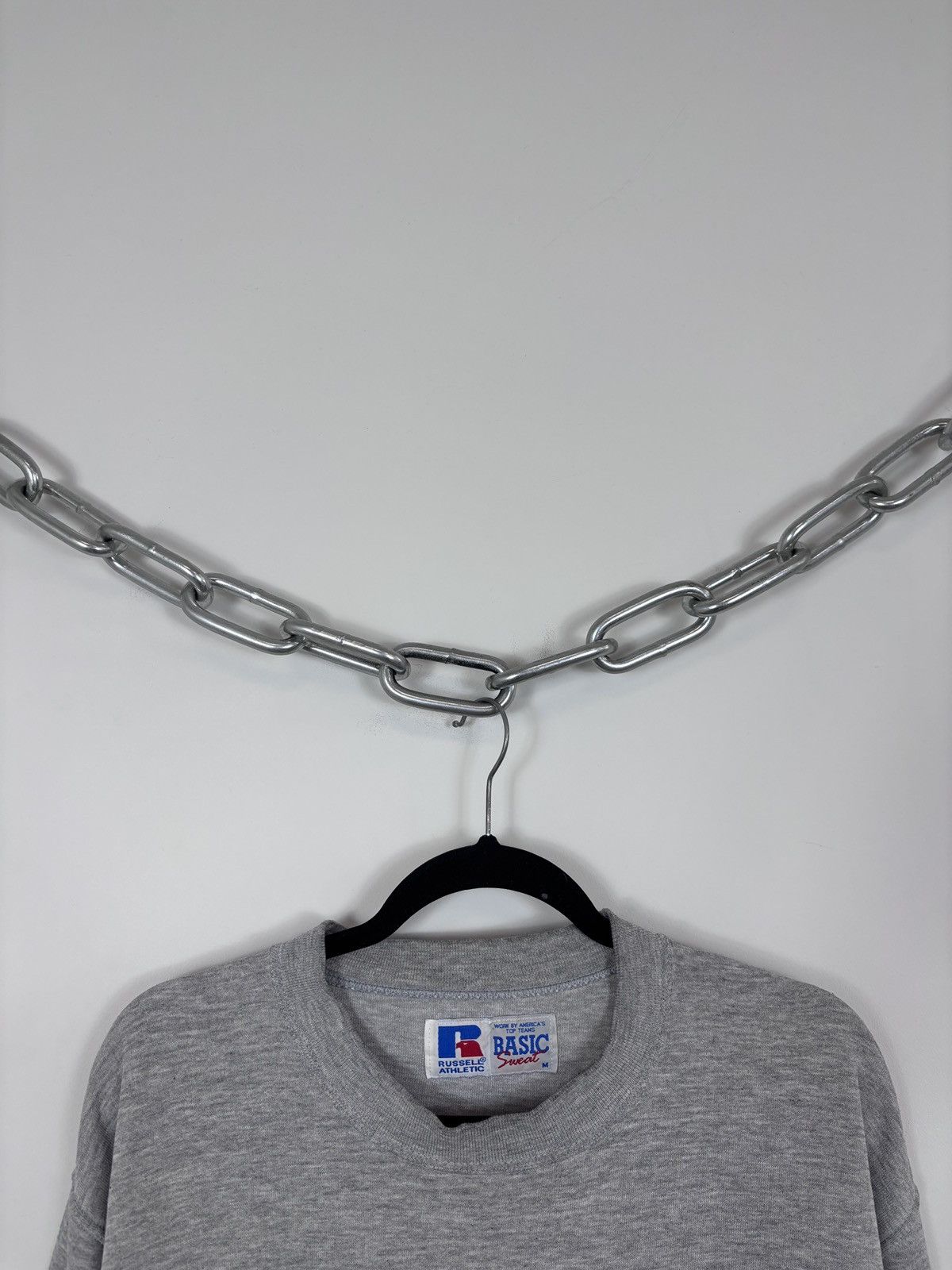 Russell Athletic Vintage 90s Russell Athletic USA Big Logo Gray Sweatshirt Size US M / EU 48-50 / 2 - 3 Thumbnail