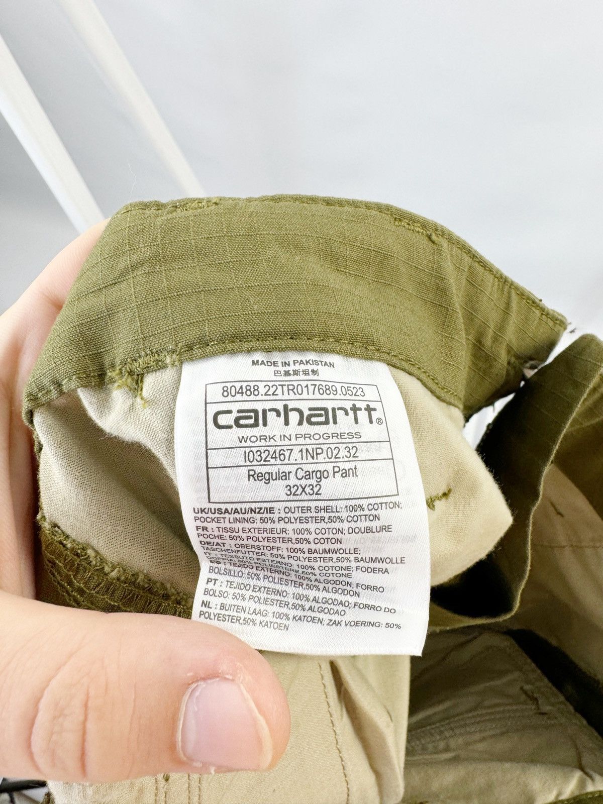 Carhartt Carhartt Regular Cargo Green Pants Size US 32 / EU 48 - 12 Thumbnail