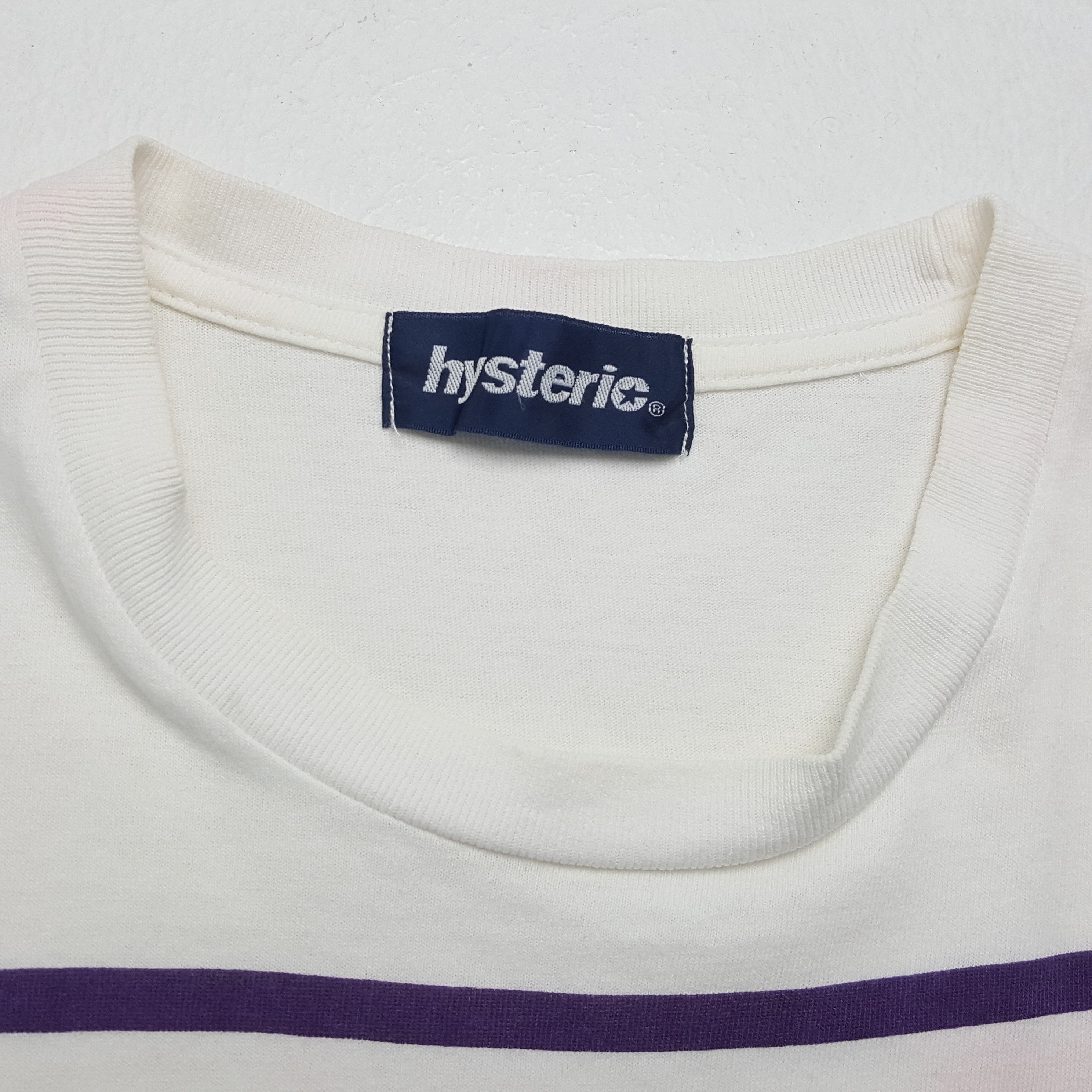 Hysteric Glamour × Japanese Brand × Vintage Vintage HYSTERIC GLAMOUR Japanese Fashion Brand T-Shirts Size US M / EU 48-50 / 2 - 7 Thumbnail