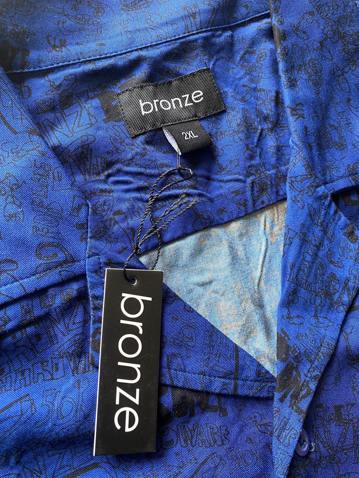 Bronze 56k Xxl Bronze56k AOP button up silky shirt New Size US XXL / EU 58 / 5 - 2 Thumbnail