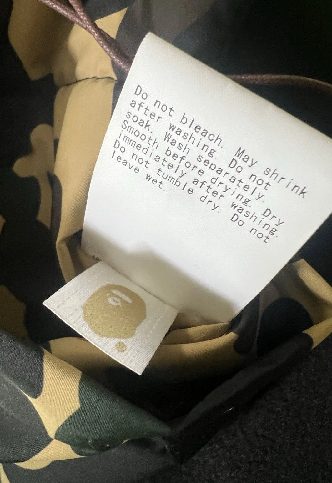 Bape A Bathing Ape BAPE 1St Camo Pocket Fleece Scarf Size ONE SIZE - 5 Thumbnail