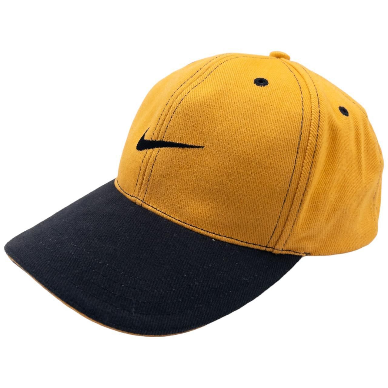Nike Vintage Nike Swoosh Adjustable Contrast Hat Size ONE SIZE - 5 Thumbnail